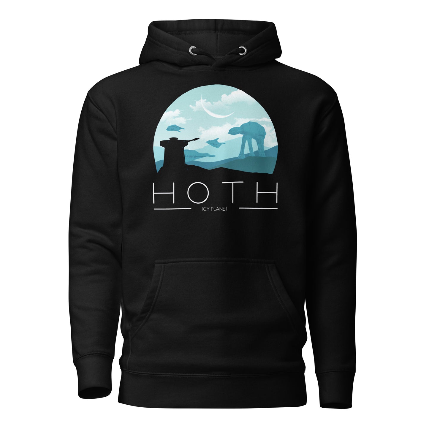 Hoodie Planeta de Hoth, Disponible en la mejor tienda online para comprar tu merch favorita, la mejor Calidad, compra Ahora en Superstar!