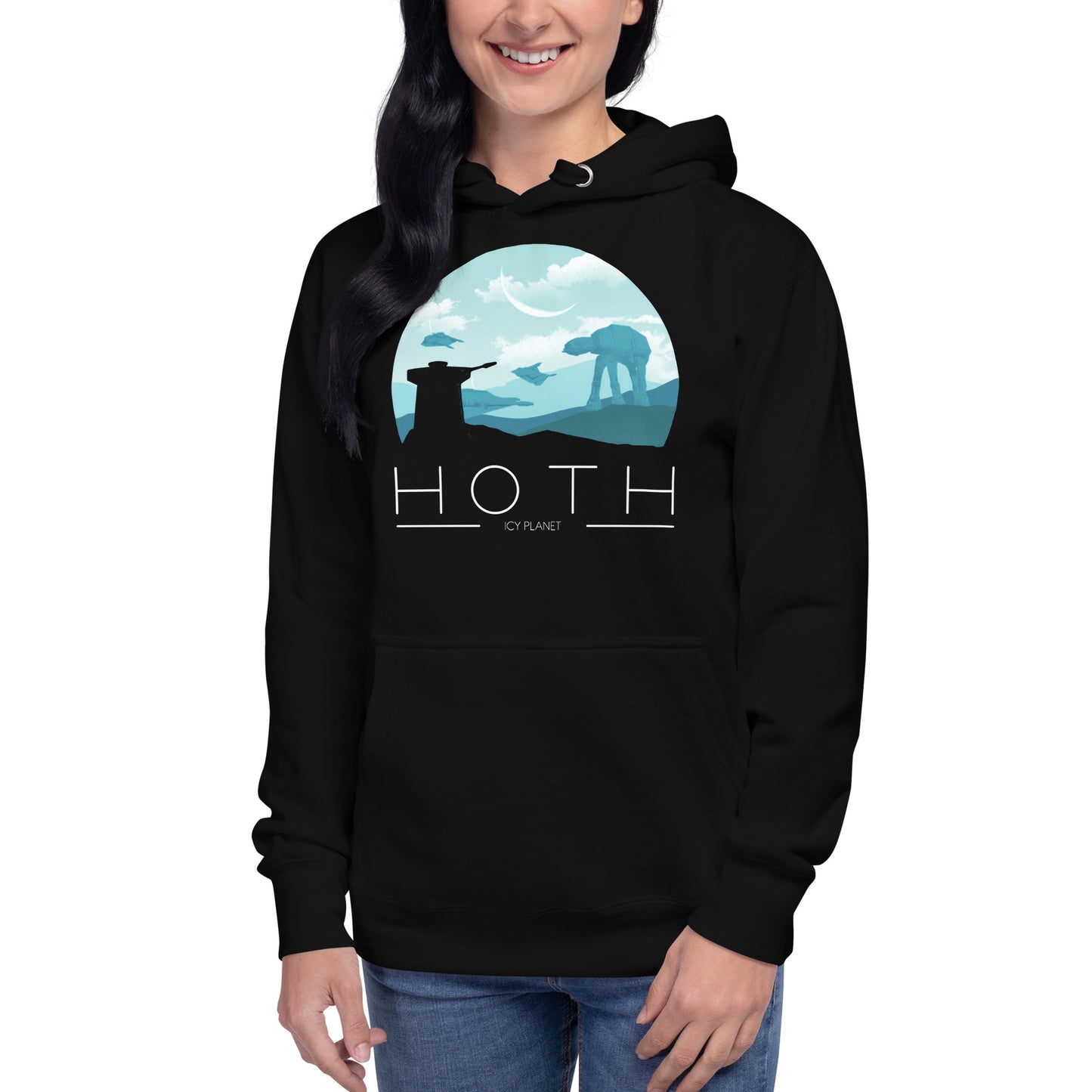Hoodie Planeta de Hoth, Disponible en la mejor tienda online para comprar tu merch favorita, la mejor Calidad, compra Ahora en Superstar!