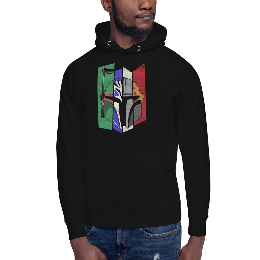 Hoodie Mandalorianos Unidos, Disponible en la mejor tienda online para comprar tu merch favorita, la mejor Calidad, compra Ahora en Superstar!