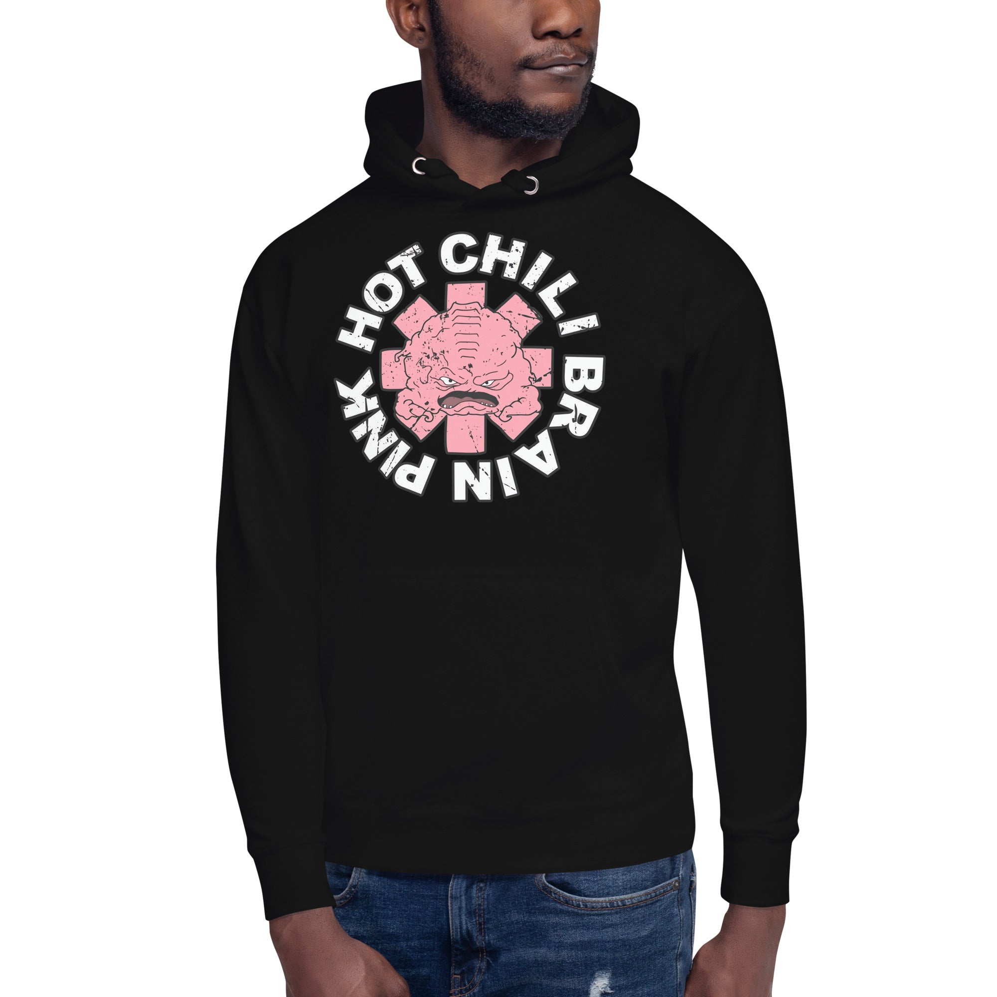 Hoodie Hot Chili Brain Pink, Disponible en la mejor tienda online para comprar tu merch favorita, la mejor Calidad, compra Ahora en Superstar!