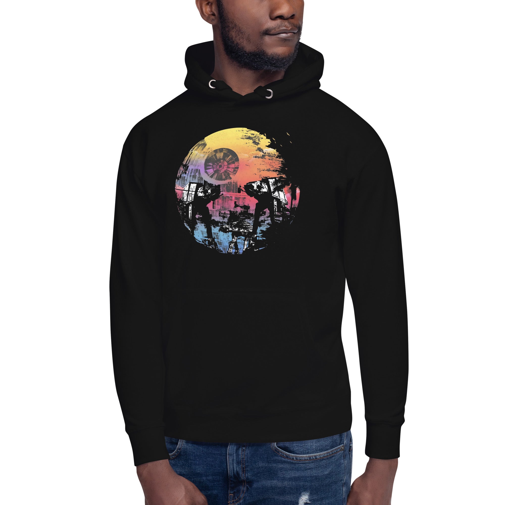Hoodie Estrella de la muerte imperial, Disponible en la mejor tienda online para comprar tu merch favorita, la mejor Calidad, compra Ahora!