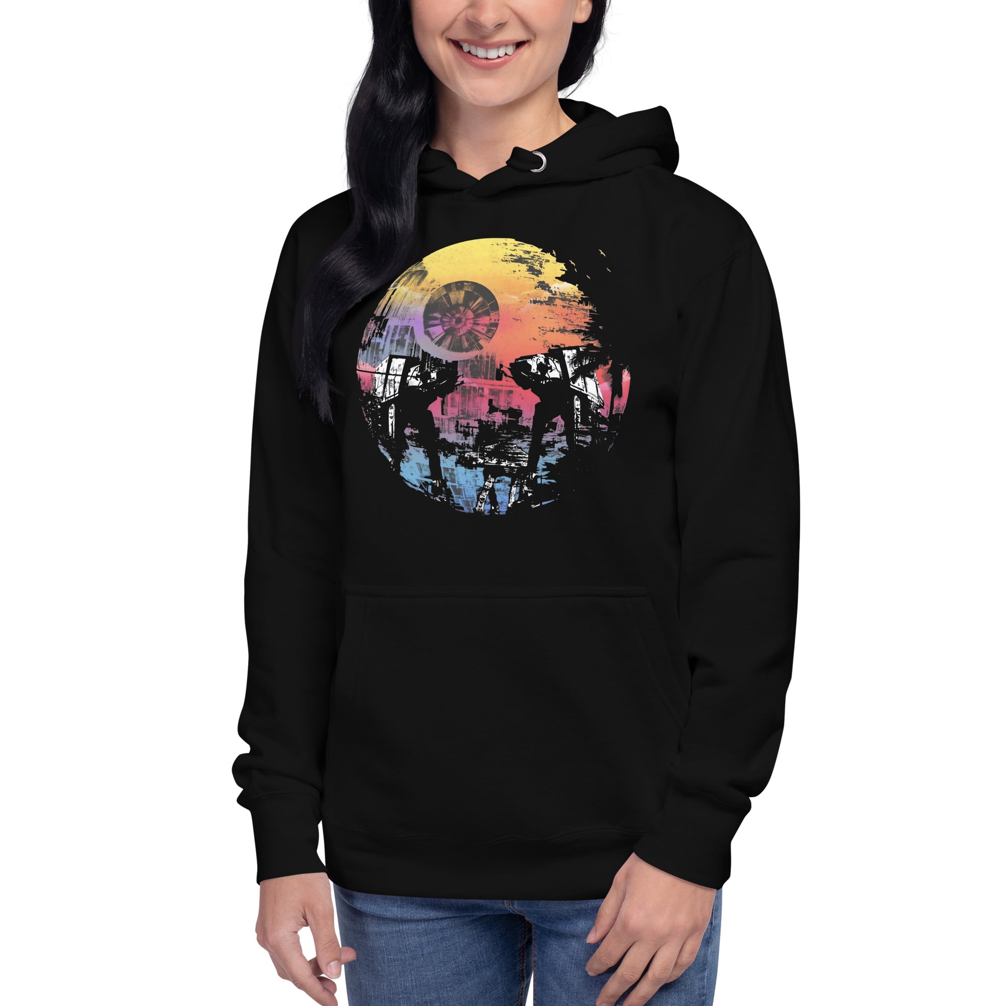 Hoodie Estrella de la muerte imperial, Disponible en la mejor tienda online para comprar tu merch favorita, la mejor Calidad, compra Ahora!