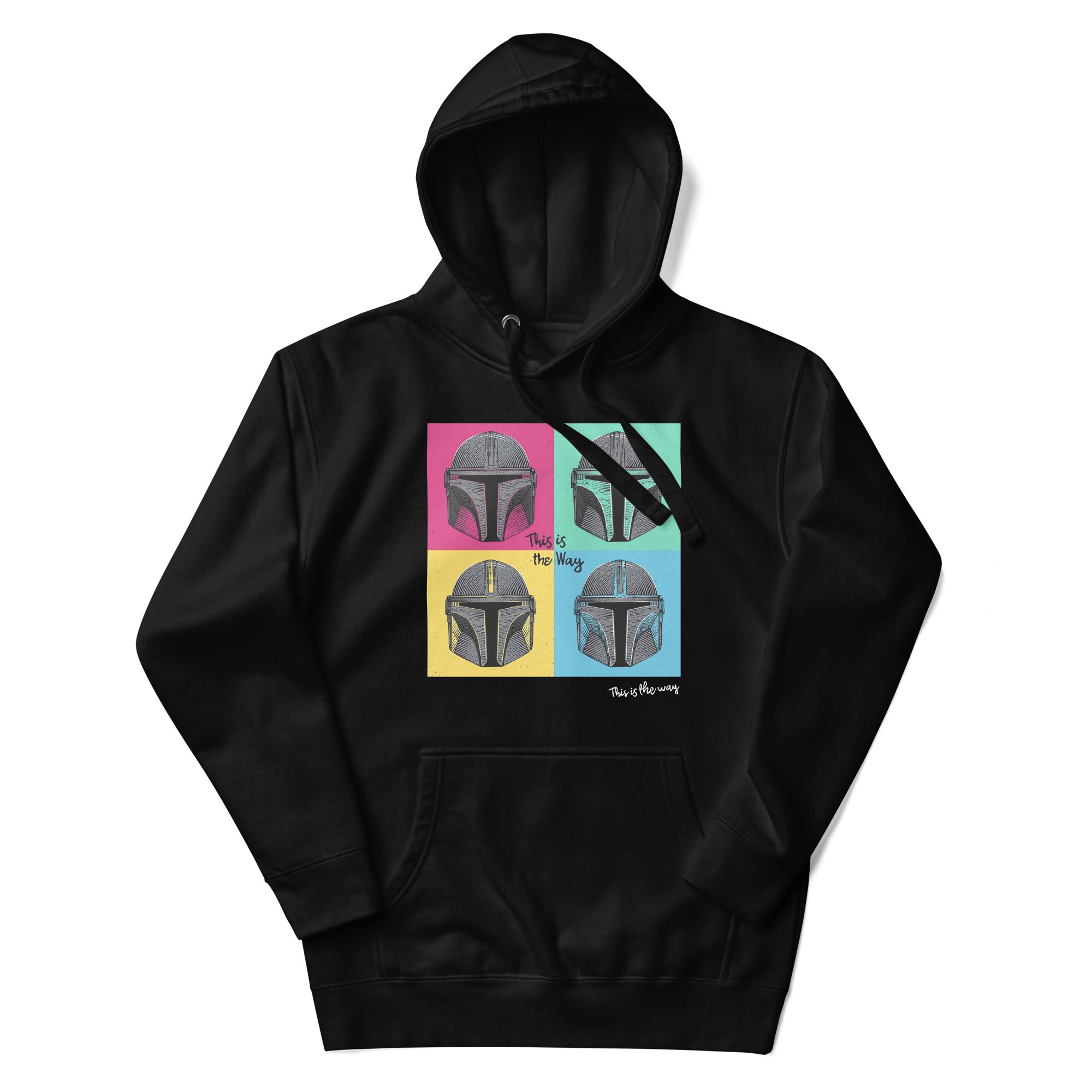 Hoodie Mandalorian Pop Art, Disponible en la mejor tienda online para comprar tu merch favorita, la mejor Calidad, compra Ahora en Superstar!