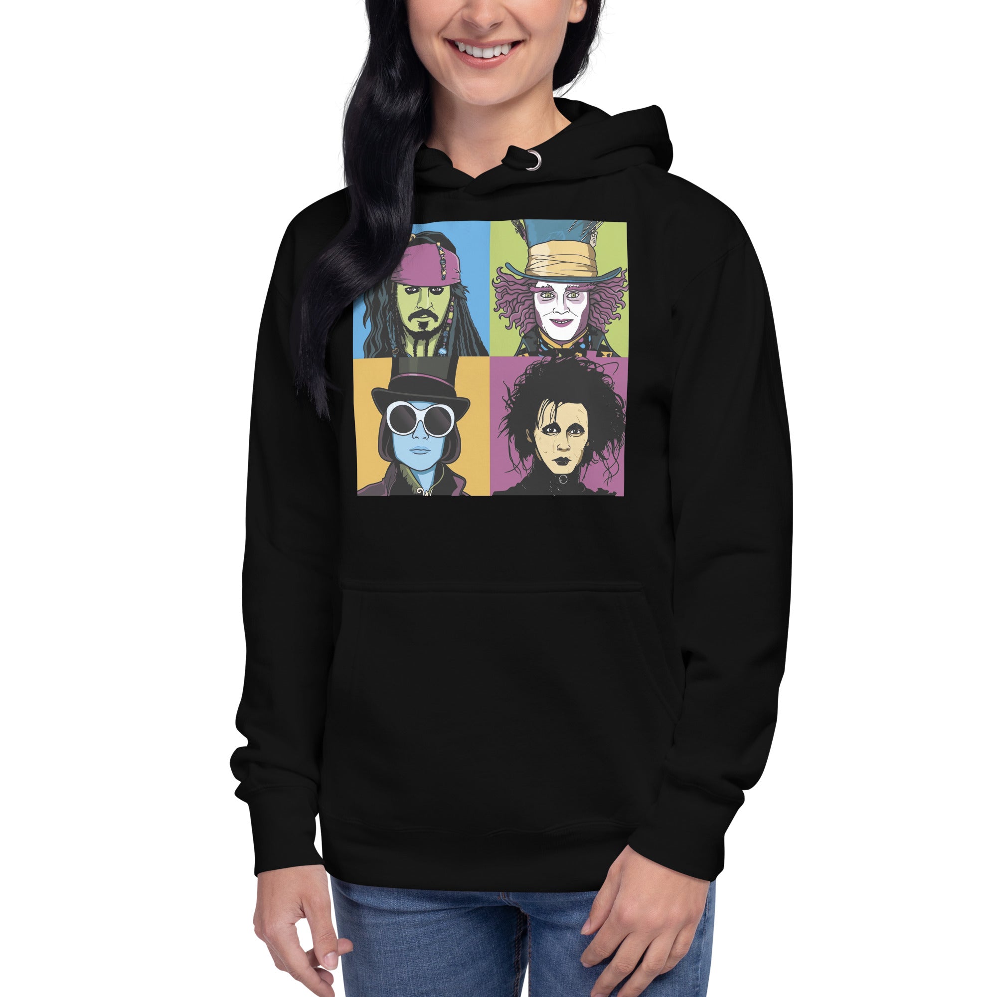 Hoodie Johnny Pop Art, Disponible en la mejor tienda online para comprar tu merch favorita, la mejor Calidad, compra Ahora en Superstar!