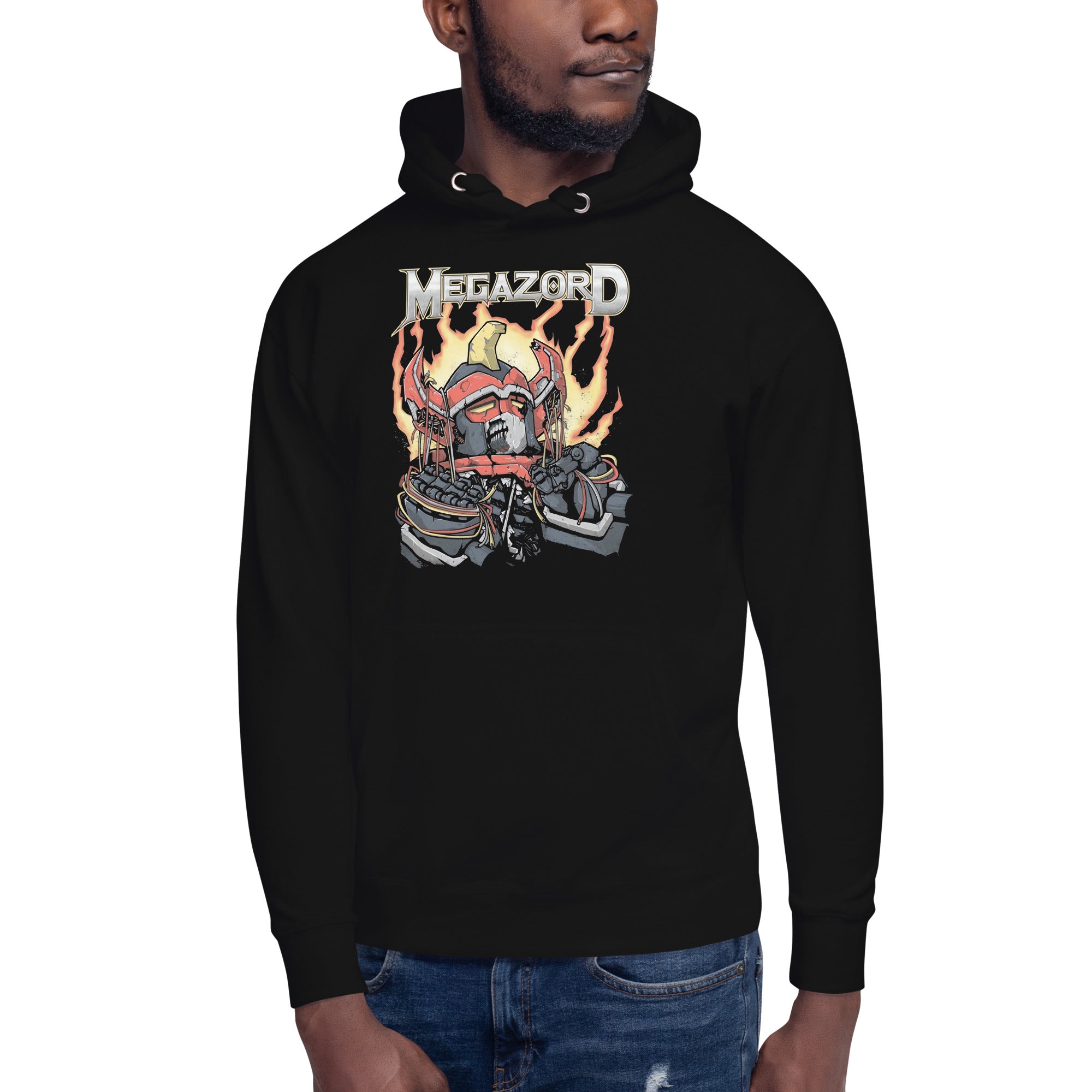 Sudadero con Capucha Megazord, Disponible en la mejor tienda online para comprar tu merch favorita, la mejor Calidad, compra Ahora en Superstar!