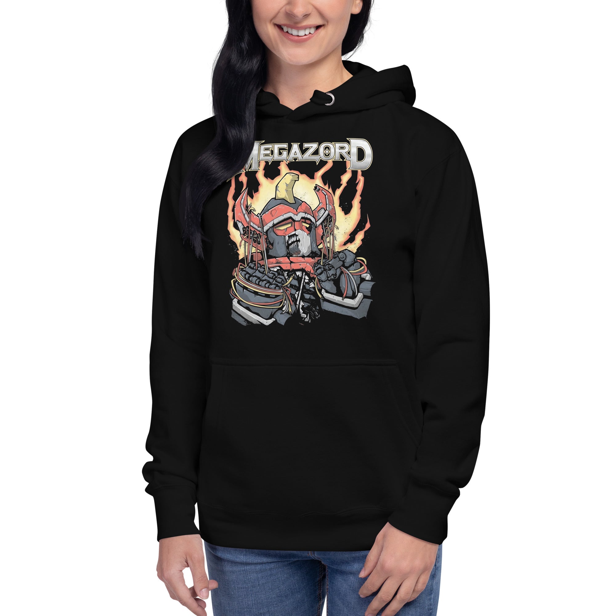 Sudadero con Capucha Megazord, Disponible en la mejor tienda online para comprar tu merch favorita, la mejor Calidad, compra Ahora en Superstar!