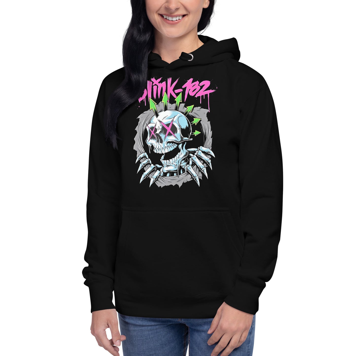 Hoodie Blink 182 Bones, Disponible en la mejor tienda online para comprar tu merch favorita, la mejor Calidad, compra Ahora en Superstar!