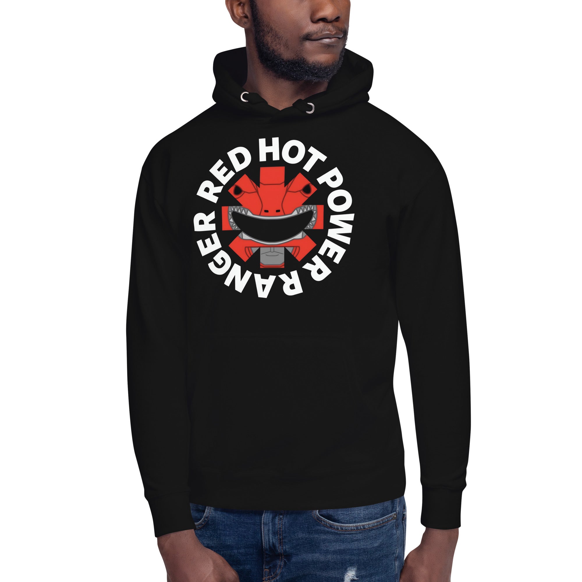 Hoodie Red Hot Power Ranger, Disponible en la mejor tienda online para comprar tu merch favorita, la mejor Calidad, compra Ahora en Superstar!