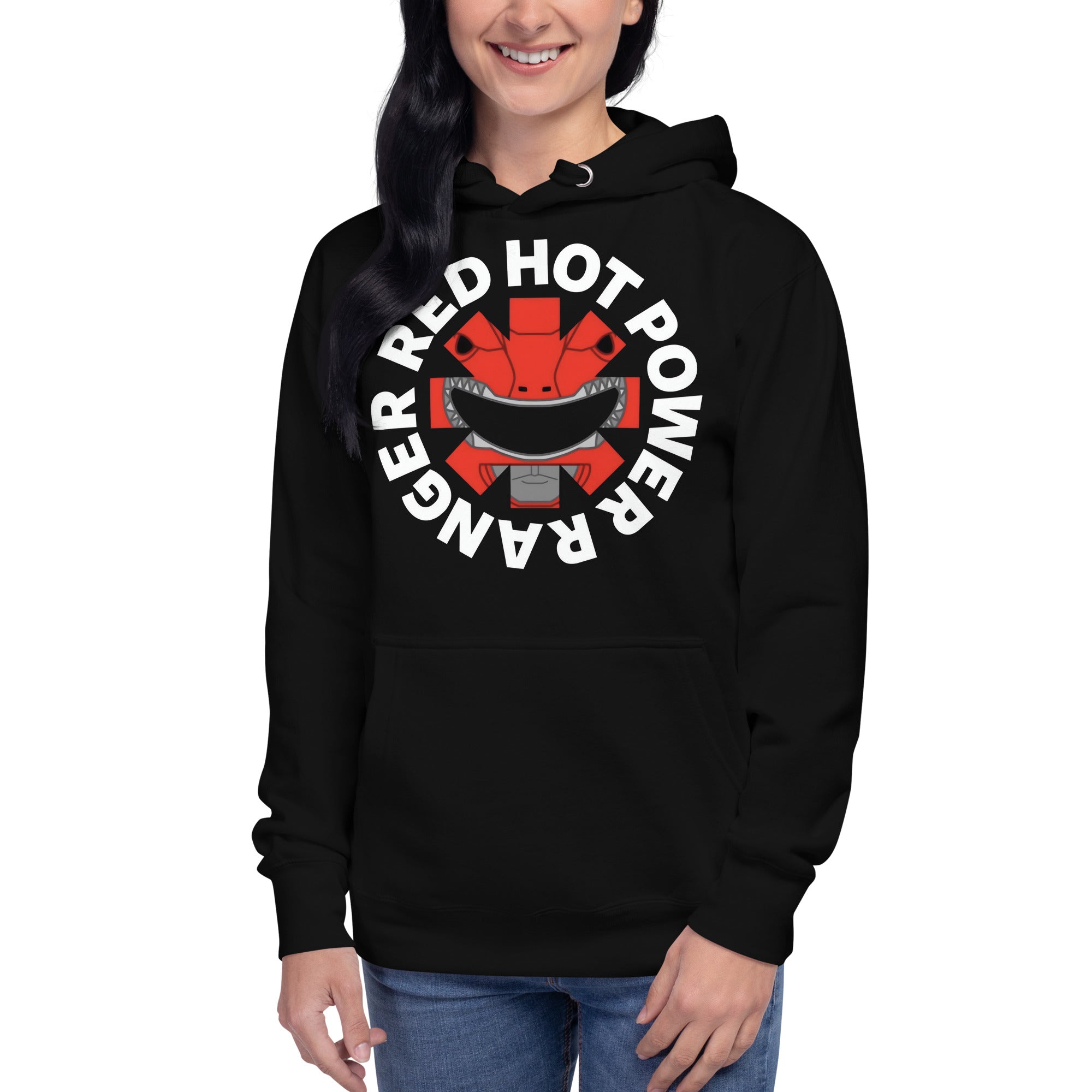 Hoodie Red Hot Power Ranger, Disponible en la mejor tienda online para comprar tu merch favorita, la mejor Calidad, compra Ahora en Superstar!