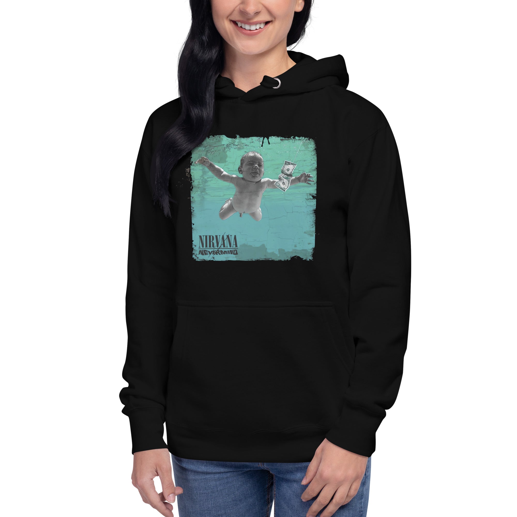 Sudadero con Capucha Nevermind, Disponible en la mejor tienda online para comprar tu merch favorita, la mejor Calidad, compra Ahora en Superstar!