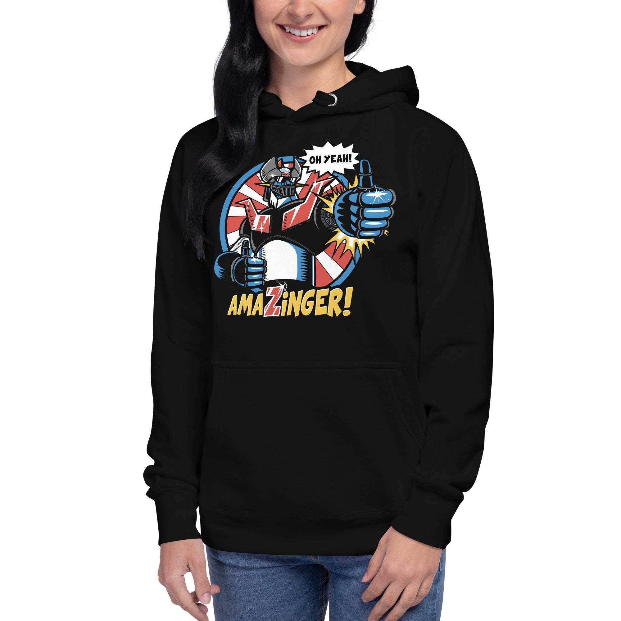 Sudadero con Capucha Amazinger, Disponible en la mejor tienda online para comprar tu merch favorita, la mejor Calidad, compra Ahora en Superstar!