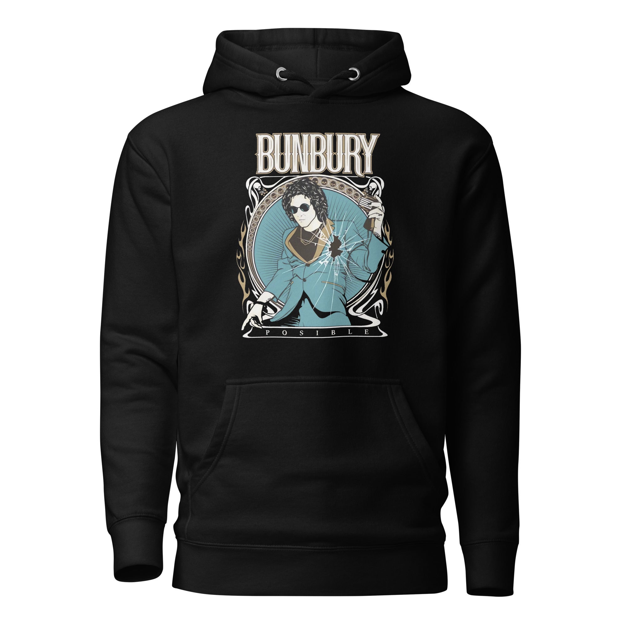 Hoodie Enrique Bunbury, Disponible en la mejor tienda online para comprar tu merch favorita, la mejor Calidad, compra Ahora en Superstar!