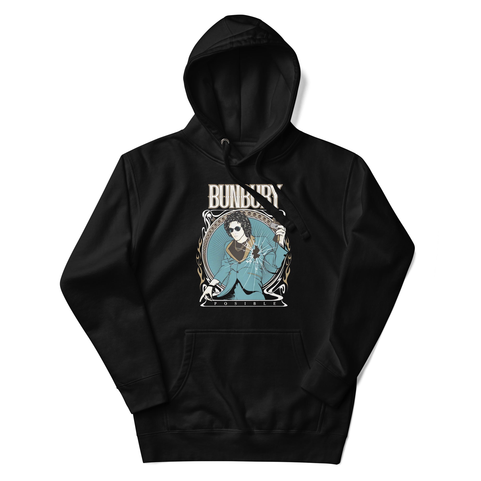 Hoodie Enrique Bunbury, Disponible en la mejor tienda online para comprar tu merch favorita, la mejor Calidad, compra Ahora en Superstar!