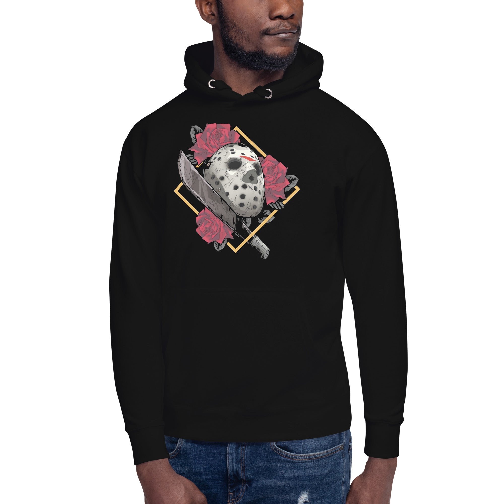 Sudadero con Capucha Jason Flowers, Disponible en la mejor tienda online para comprar tu merch favorita, la mejor Calidad, compra Ahora en Superstar!