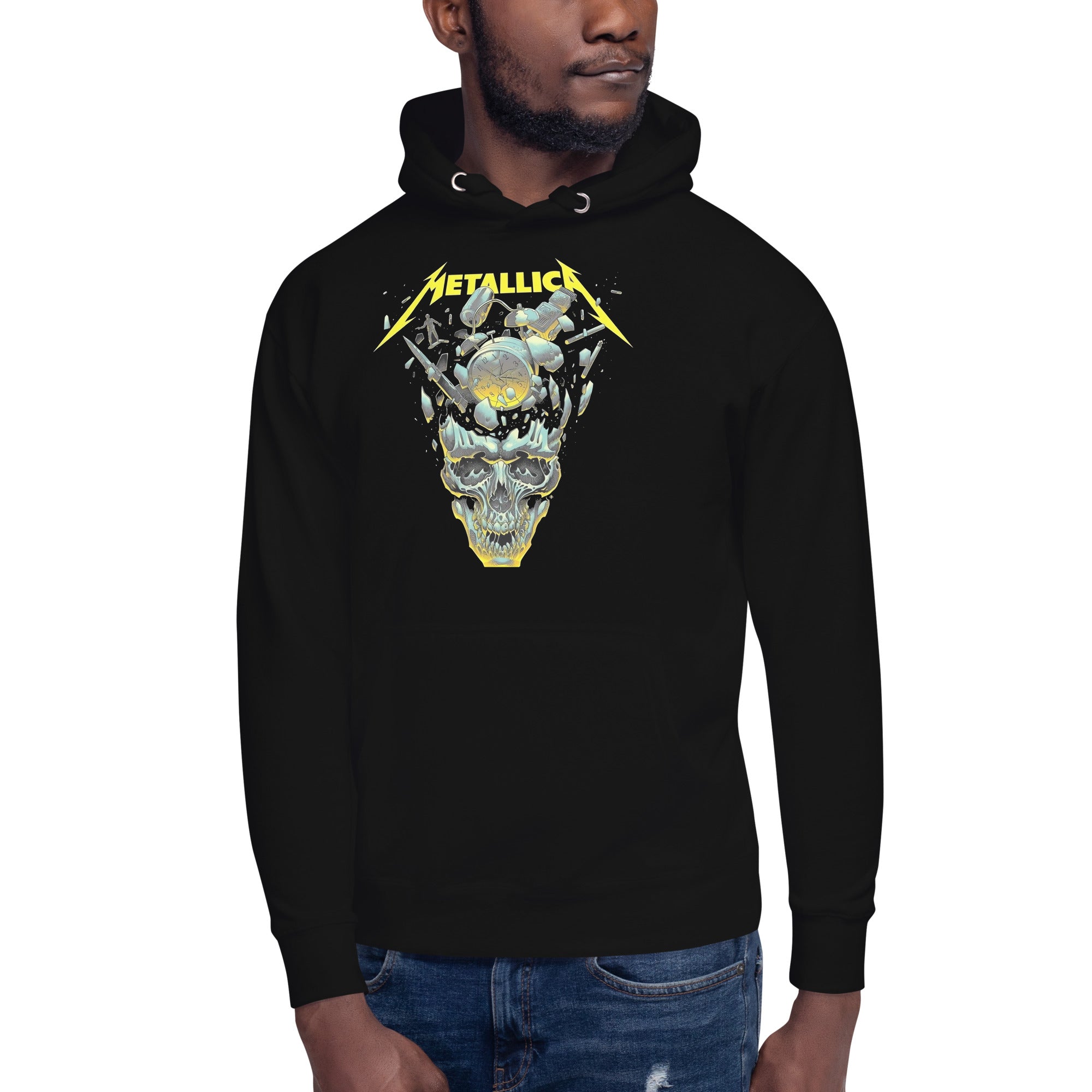 Sudadero con Capucha Metallica Skull, Disponible en la mejor tienda online para comprar tu merch favorita, la mejor Calidad, compra Ahora en Superstar!