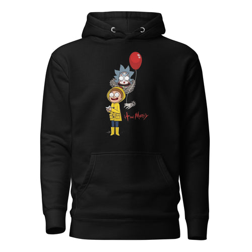 Sudadero con Capucha It and Morty, Disponible en la mejor tienda online para comprar tu merch favorita, la mejor Calidad, compra Ahora en Superstar!