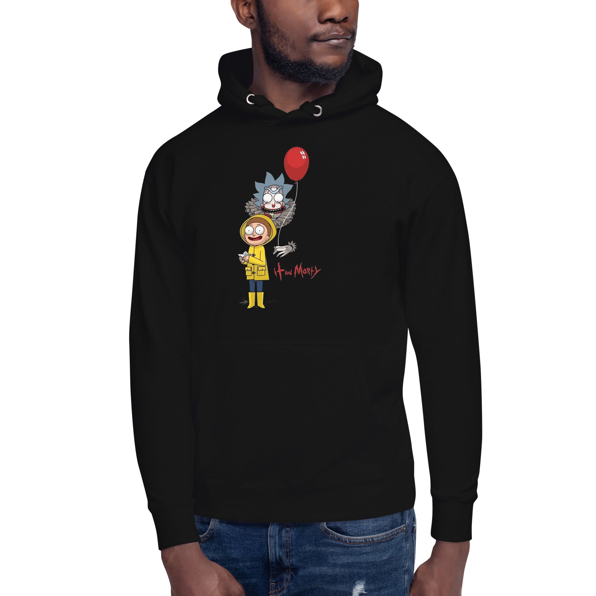 Sudadero con Capucha It and Morty, Disponible en la mejor tienda online para comprar tu merch favorita, la mejor Calidad, compra Ahora en Superstar!