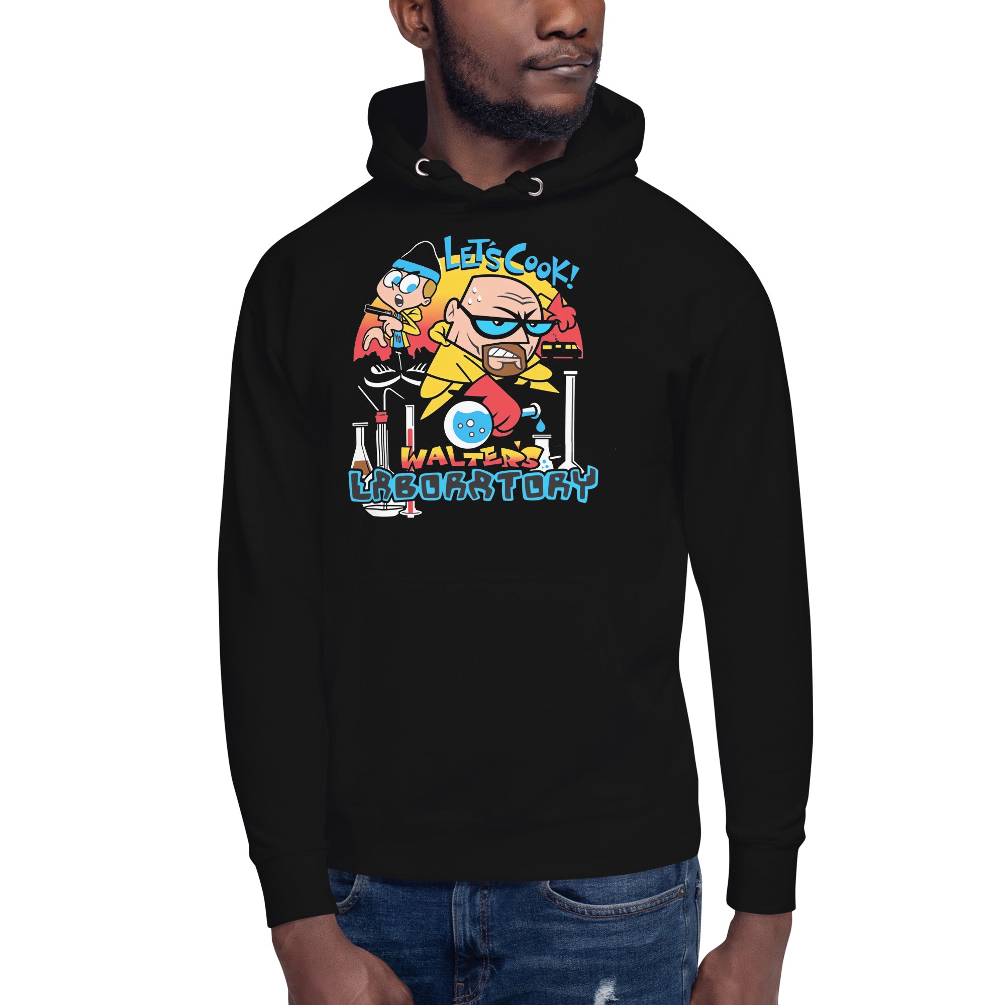 Sudadero con Capucha Walter's Laboratory, Disponible en la mejor tienda online para comprar tu merch favorita, la mejor Calidad, compra en Superstar!