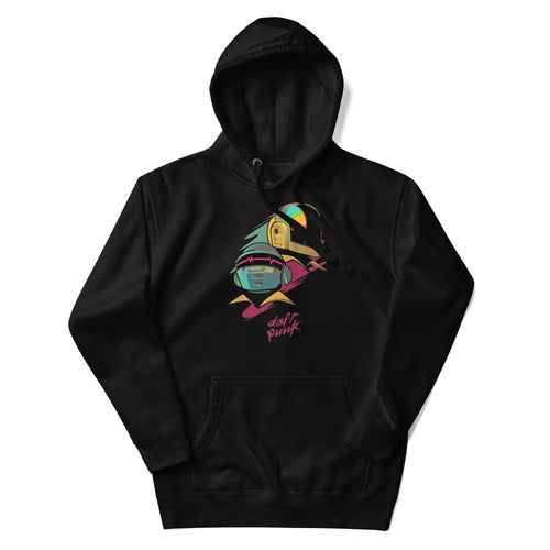 Sudadero con Capucha Daft Punk Music, Disponible en la mejor tienda online para comprar tu merch favorita, la mejor Calidad, compra en Superstar!