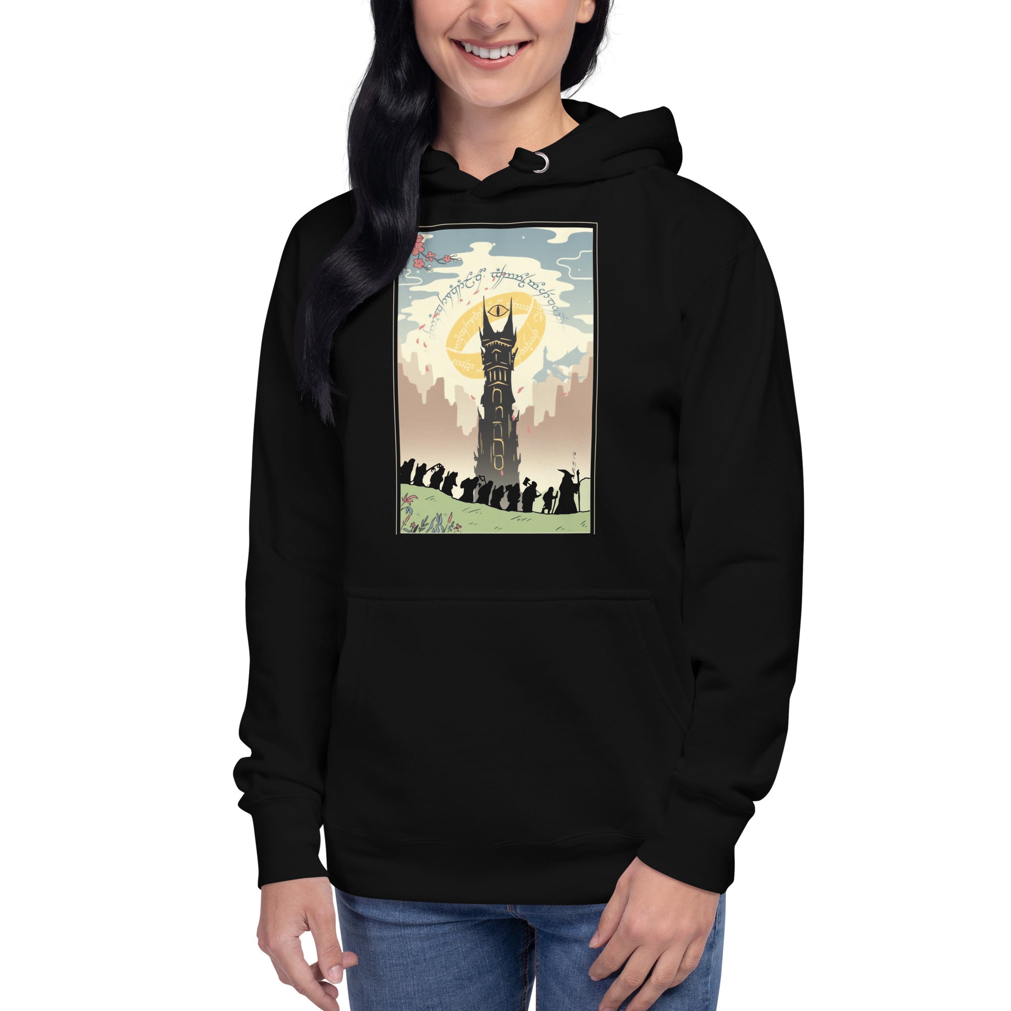 Sudadero con Capucha The Land of the Hobbits!, Disponible en la mejor tienda online para comprar tu merch favorita, la mejor Calidad, compra Ahora!