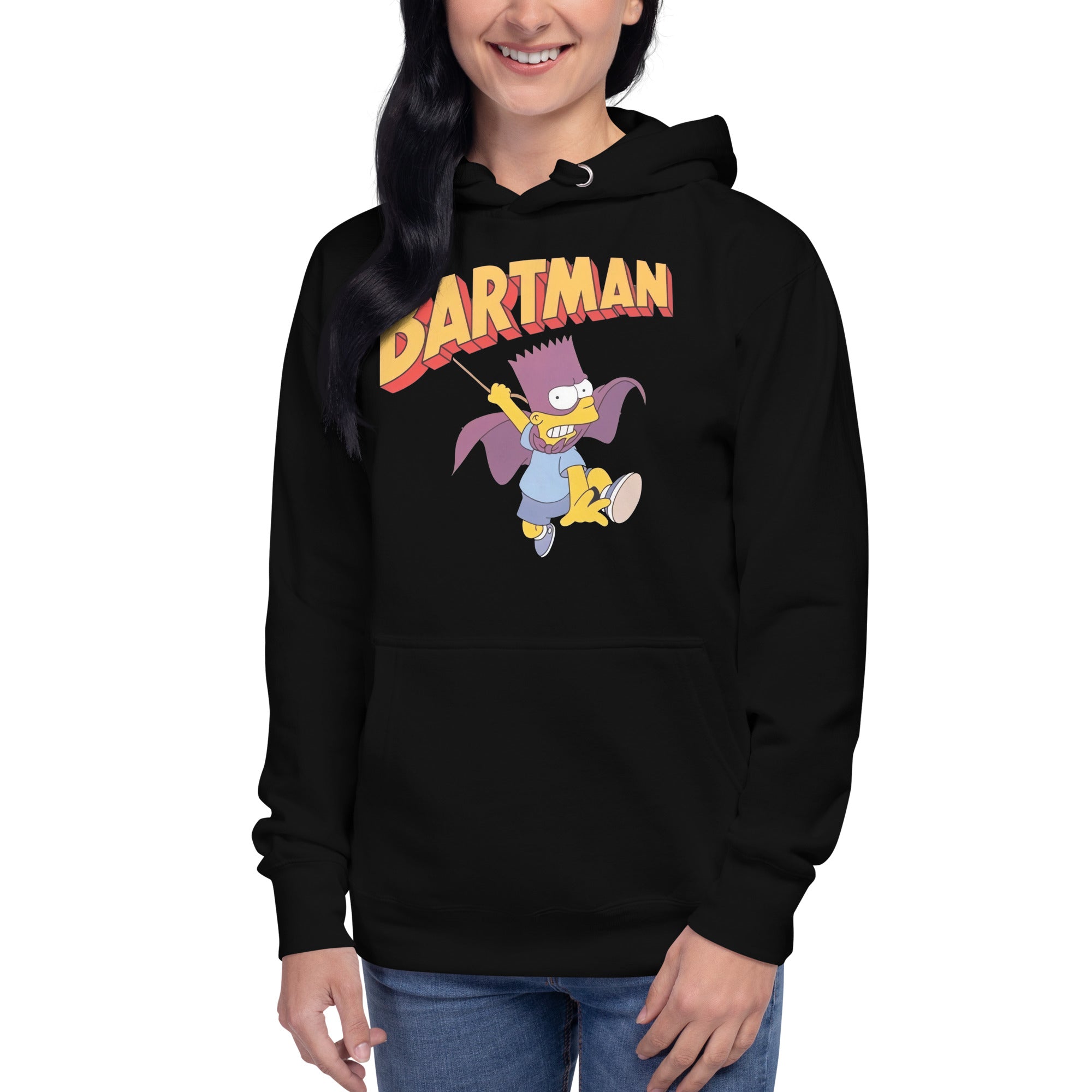 Sudadero con Capucha Bartman, Disponible en la mejor tienda online para comprar tu merch favorita, la mejor Calidad, compra Ahora en Superstar!