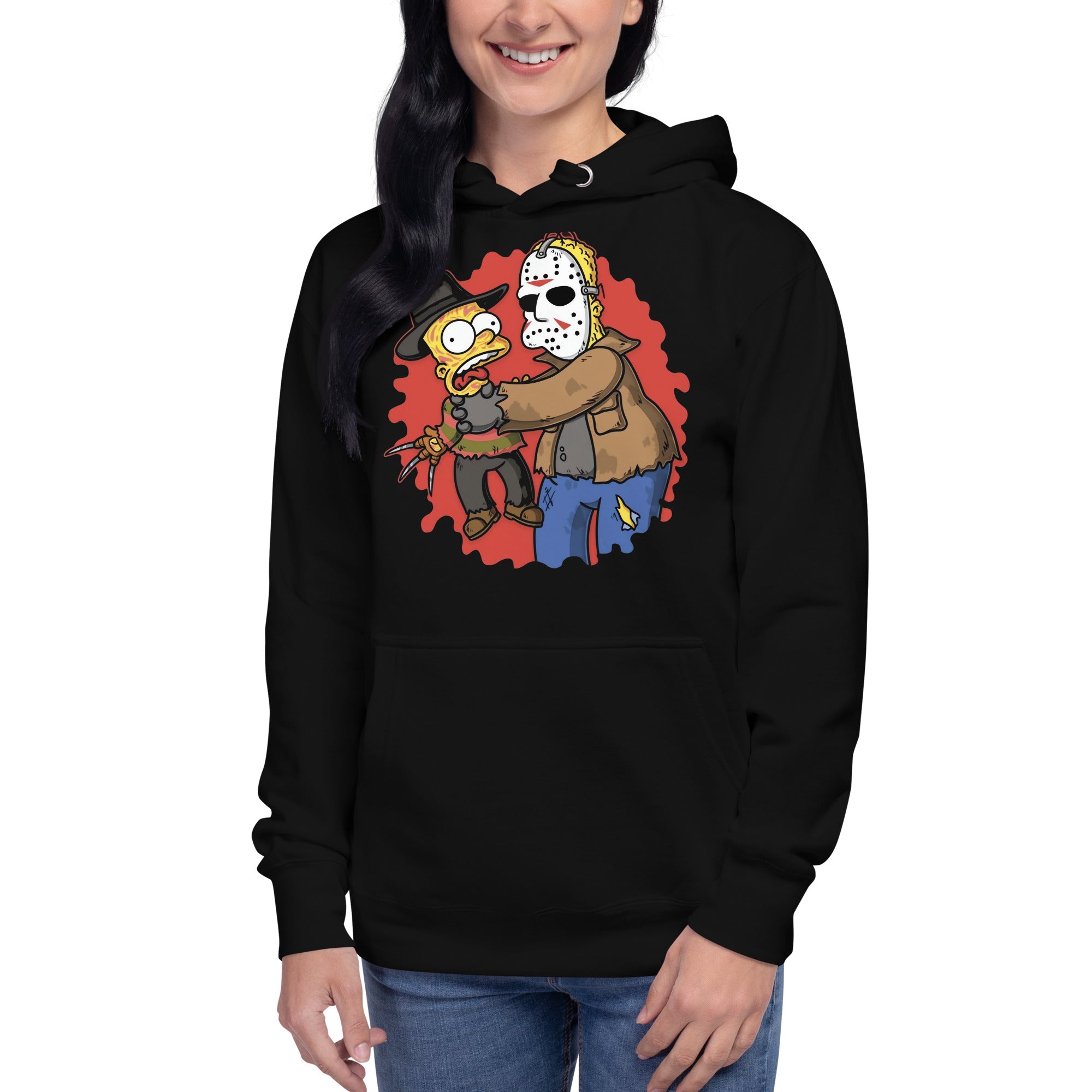 Sudadero con Capucha Pequeño Demonio, Disponible en la mejor tienda online para comprar tu merch favorita, la mejor Calidad, compra en Superstar!