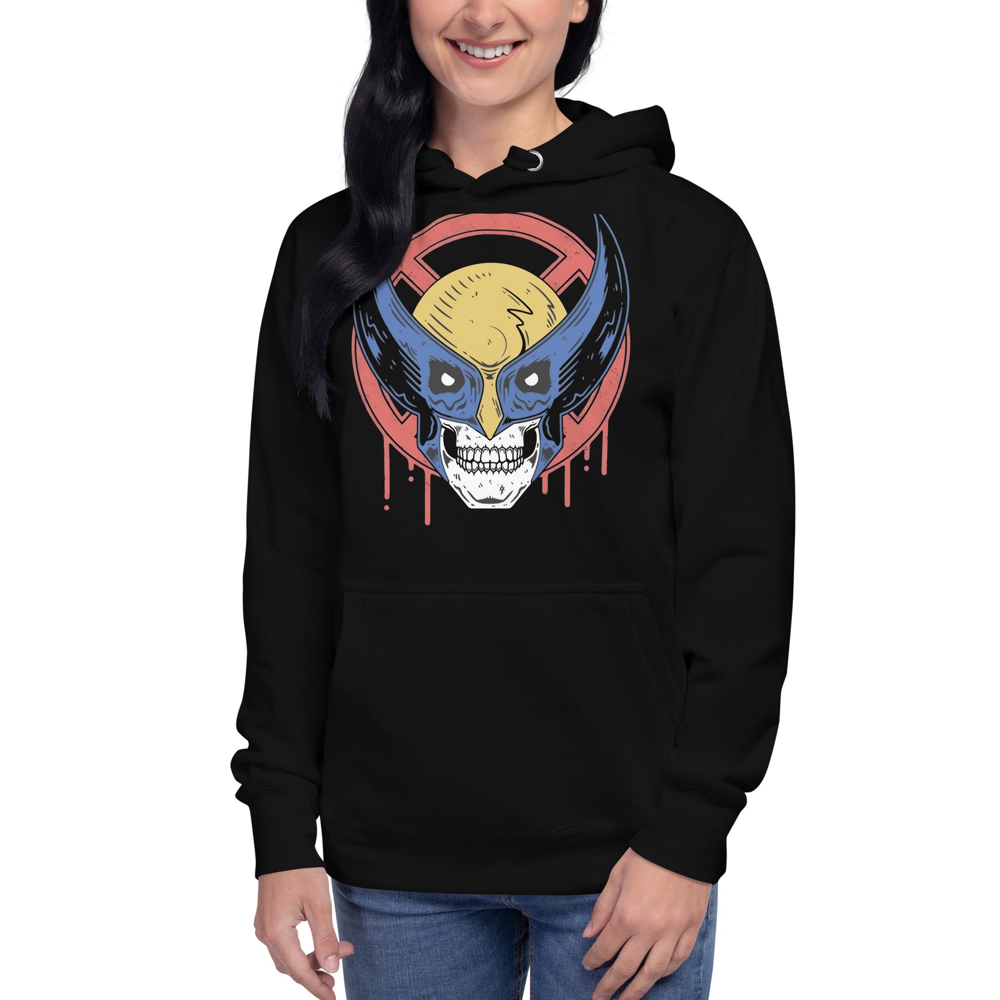 Sudadero Wolverine Skull, Disponible en la mejor tienda online para comprar tu merch favorita, la mejor Calidad, compra Ahora en Superstar!