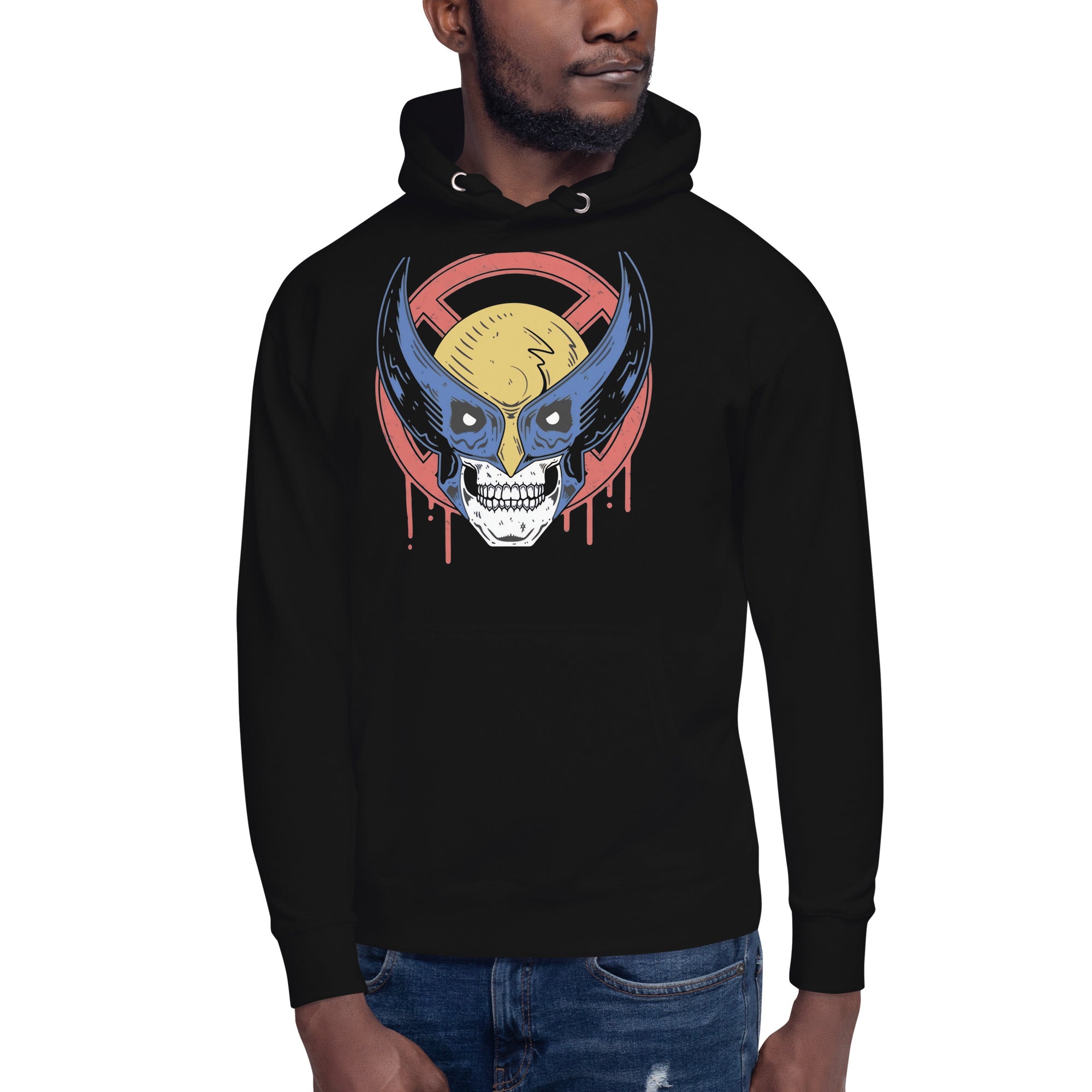 Sudadero Wolverine Skull, Disponible en la mejor tienda online para comprar tu merch favorita, la mejor Calidad, compra Ahora en Superstar!