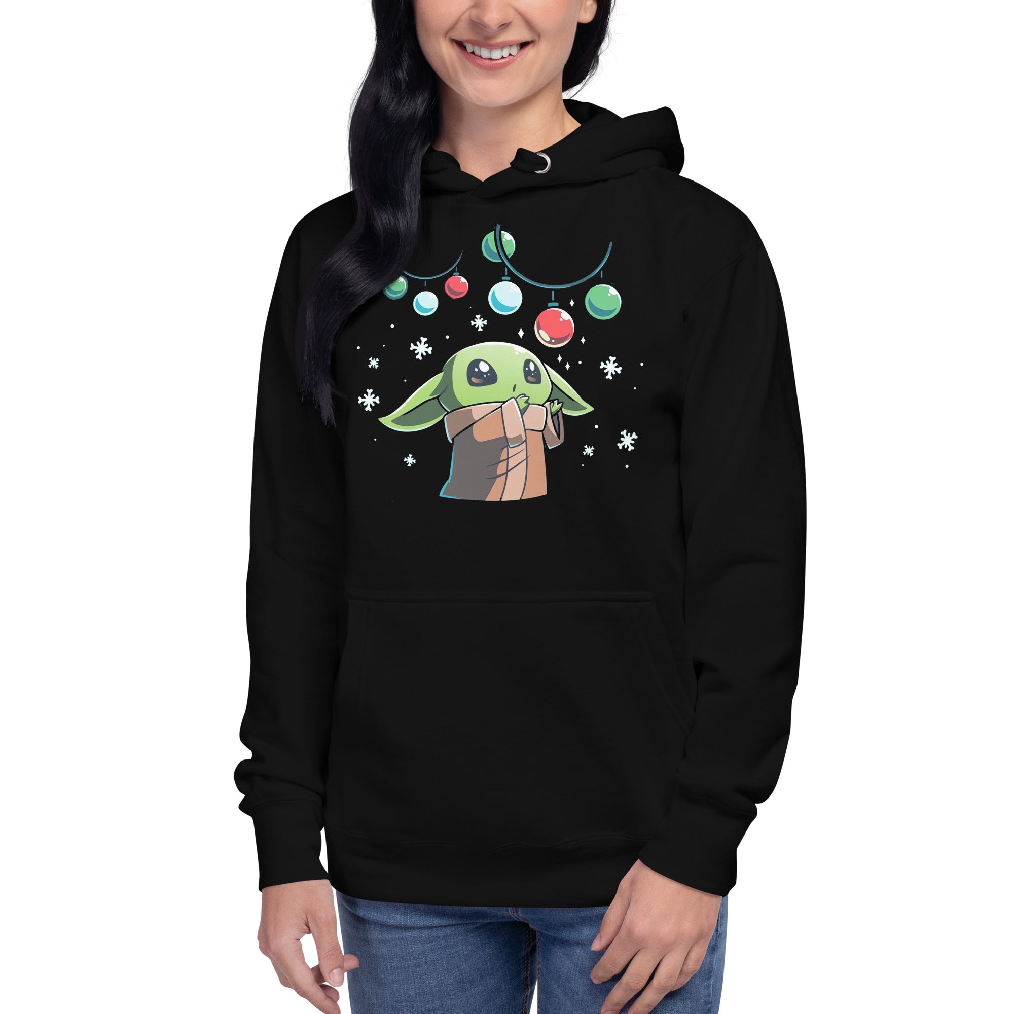 Hoodie Grogu Christmas Disponible en la mejor tienda online para comprar tu merch favorita, la mejor Calidad, compra Ahora en Superstar!