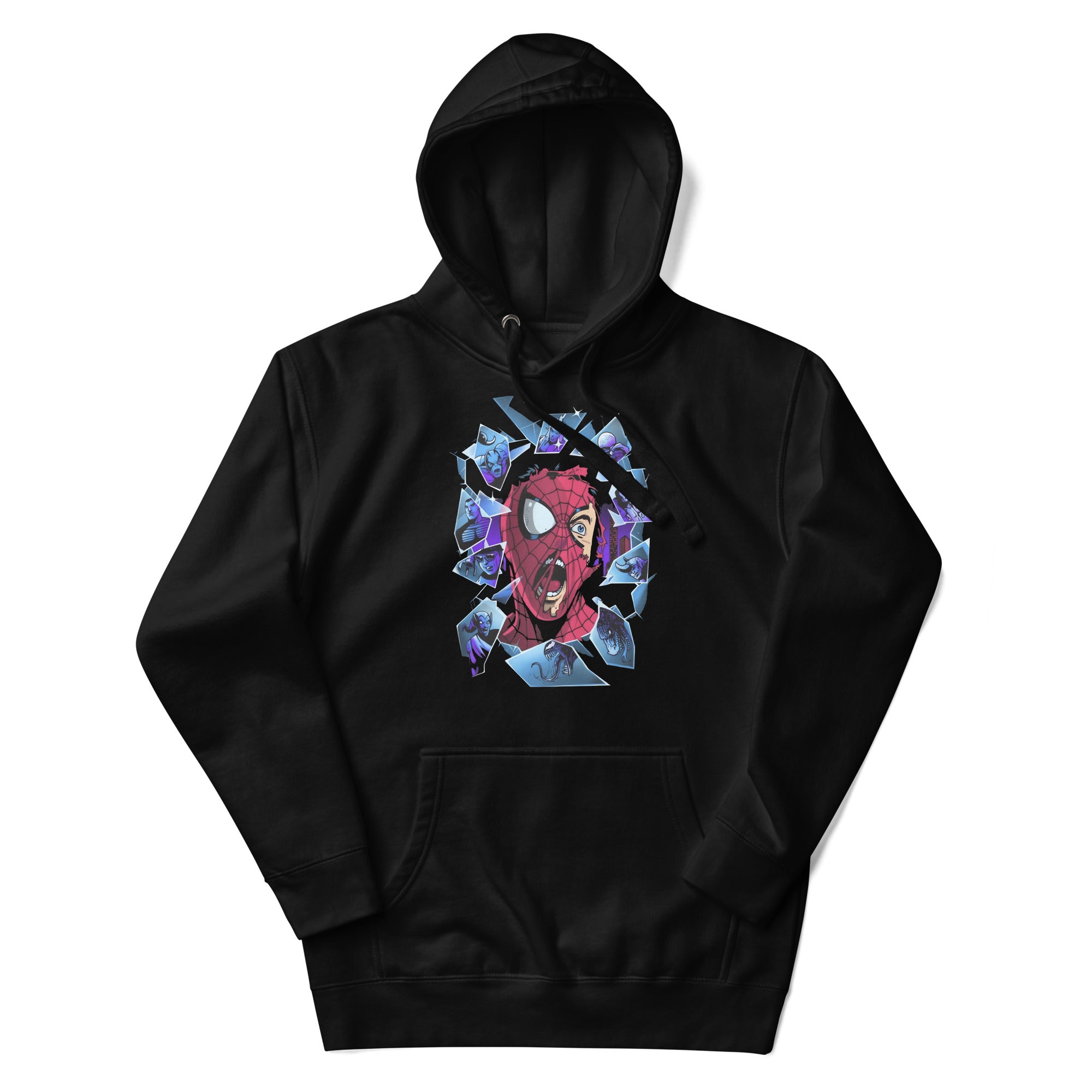Hoodie Multiverso de Spiderman, Disponible en la mejor tienda online para comprar tu merch favorita, la mejor Calidad, compra Ahora en Superstar!