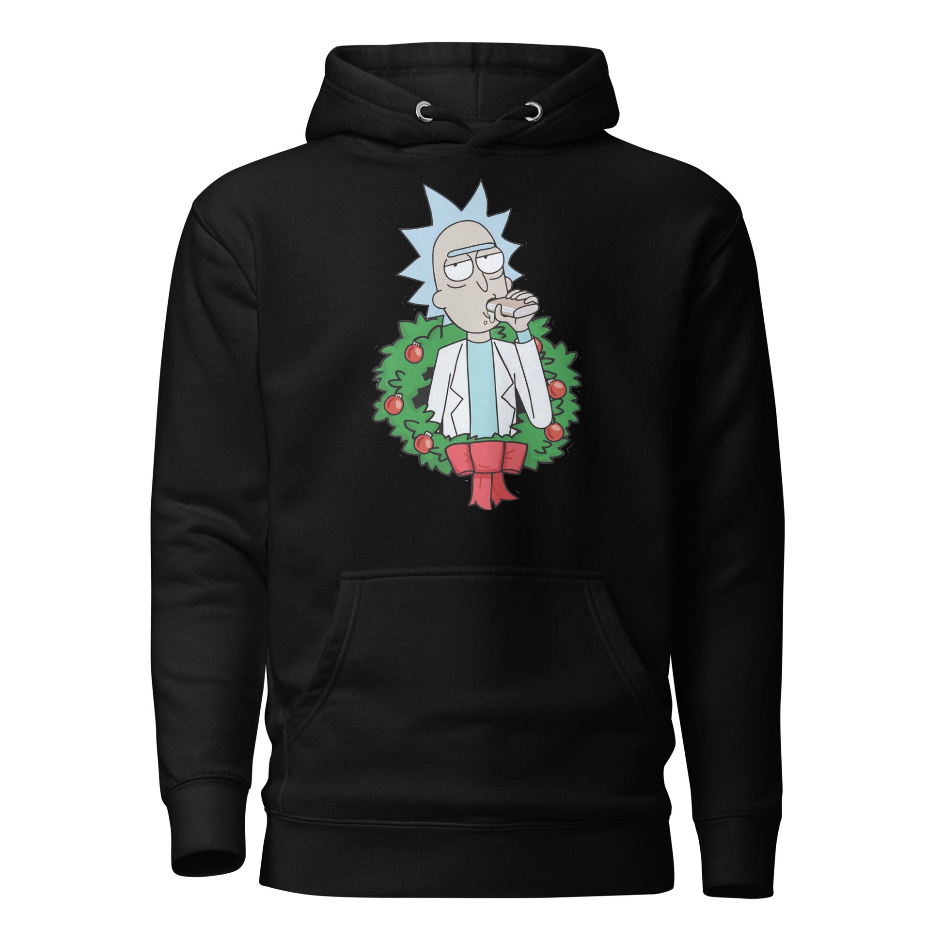 Hoodie de Espíritu Navideño de Rick, Disponible en la mejor tienda online para comprar tu merch favorita, la mejor Calidad, compra Ahora en Superstar!