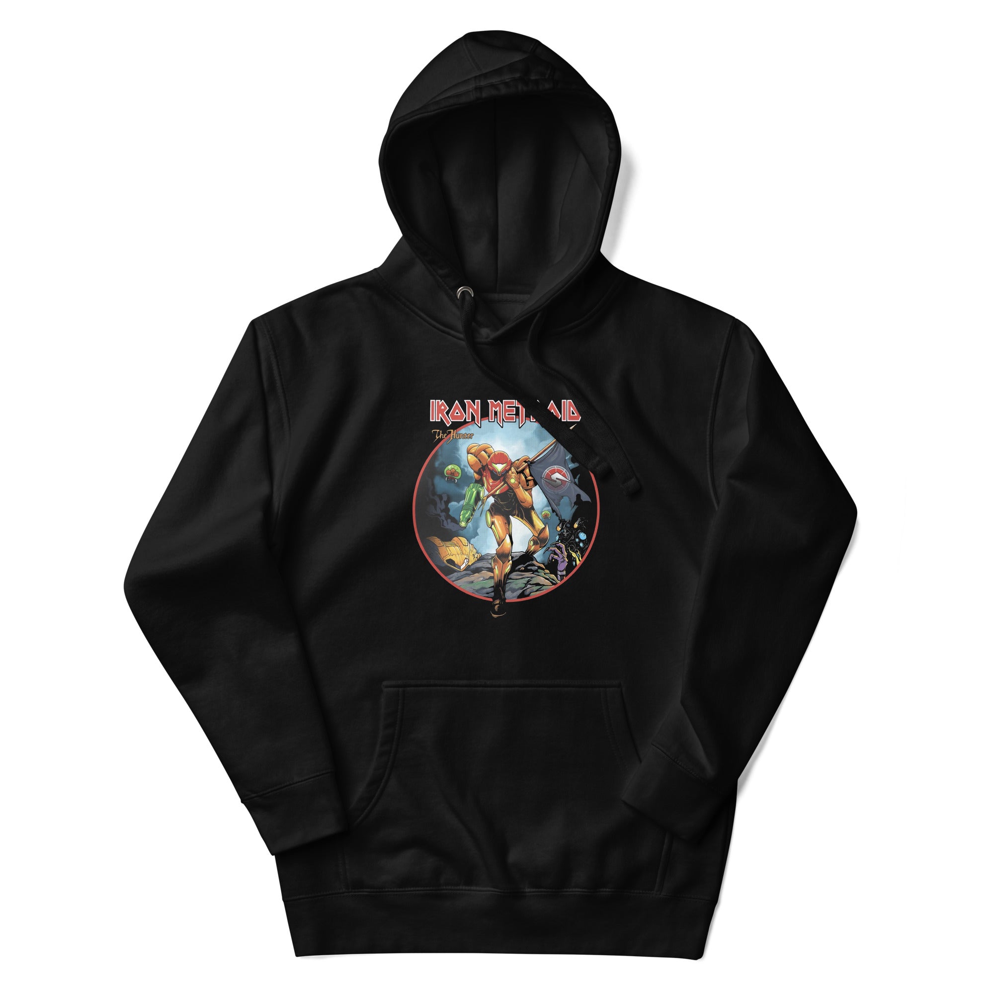 Hoodie de Iron Metroid, Disponible en la mejor tienda online para comprar tu merch favorita, la mejor Calidad, compra Ahora en Superstar!