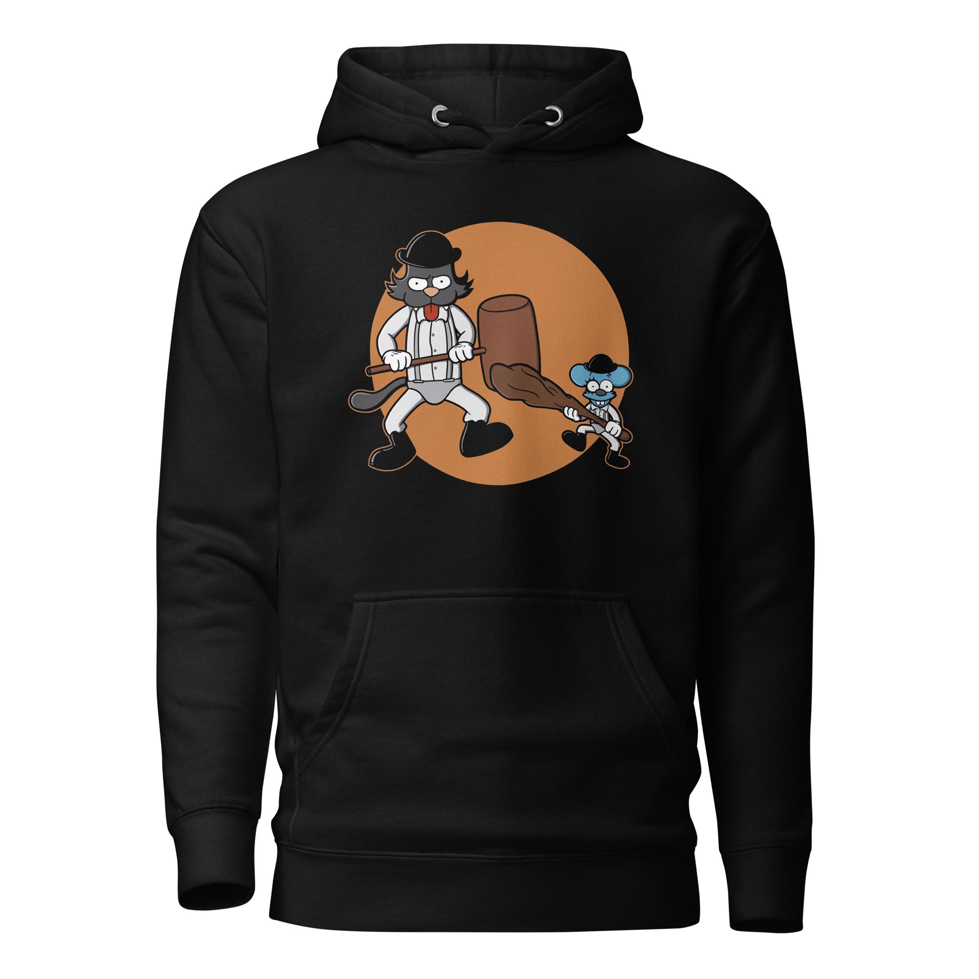 Hoodie La naranja mecánica versión simpson, Disponible en la mejor tienda online para comprar tu merch favorita, la mejor Calidad!