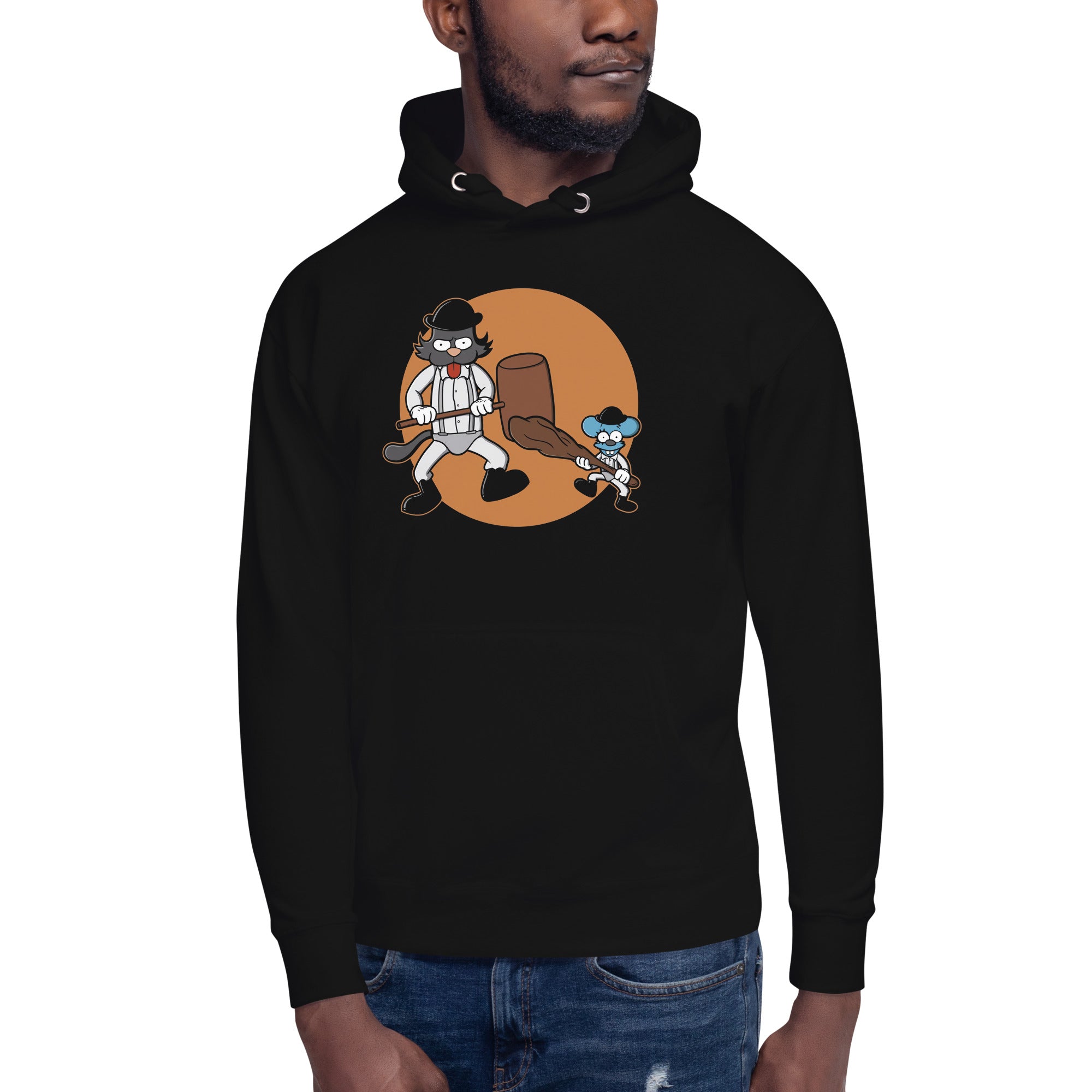 Hoodie La naranja mecánica versión simpson, Disponible en la mejor tienda online para comprar tu merch favorita, la mejor Calidad!