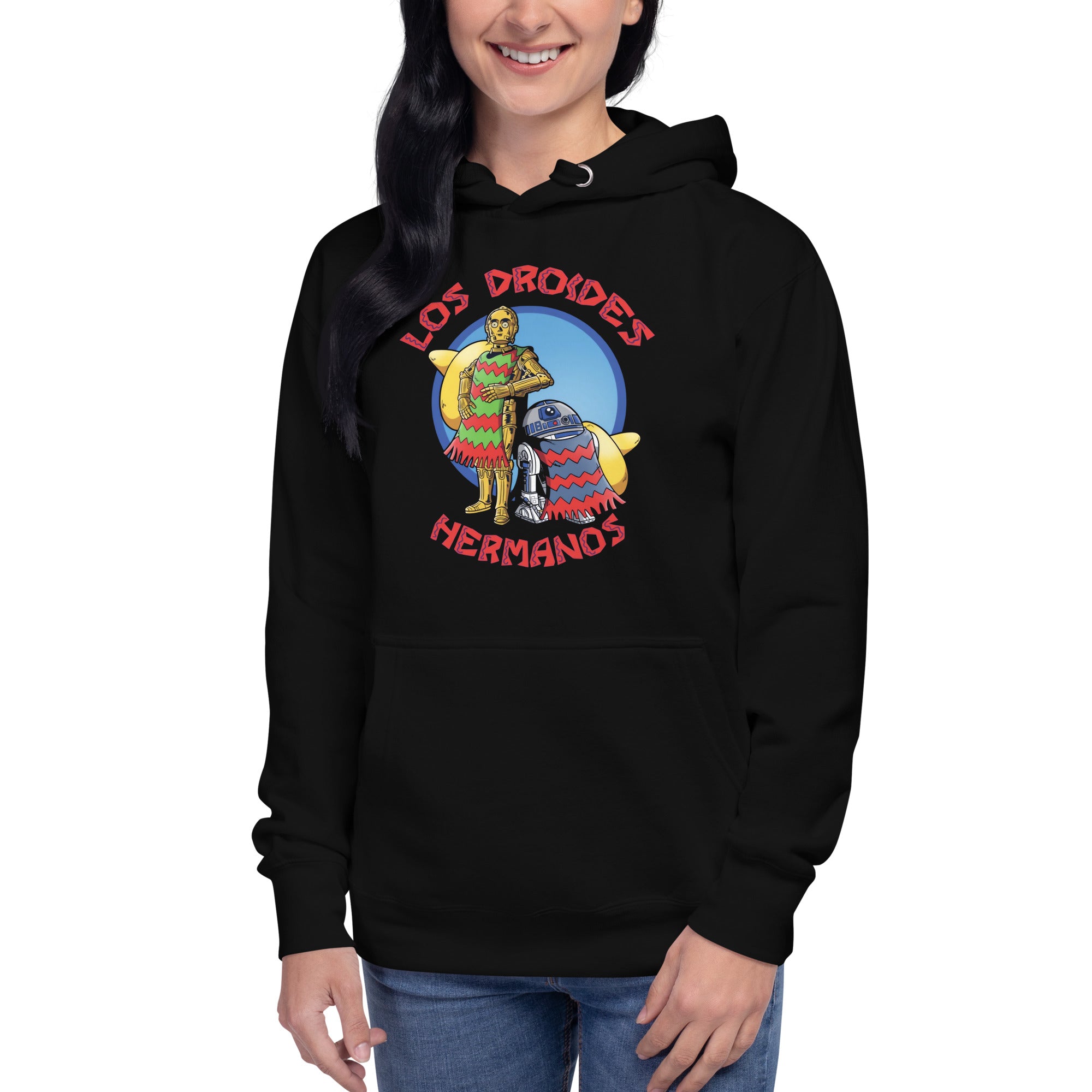 Hoodie Los Droides Hermanos, Disponible en la mejor tienda online para comprar tu merch favorita, la mejor Calidad, compra Ahora en Superstar!
