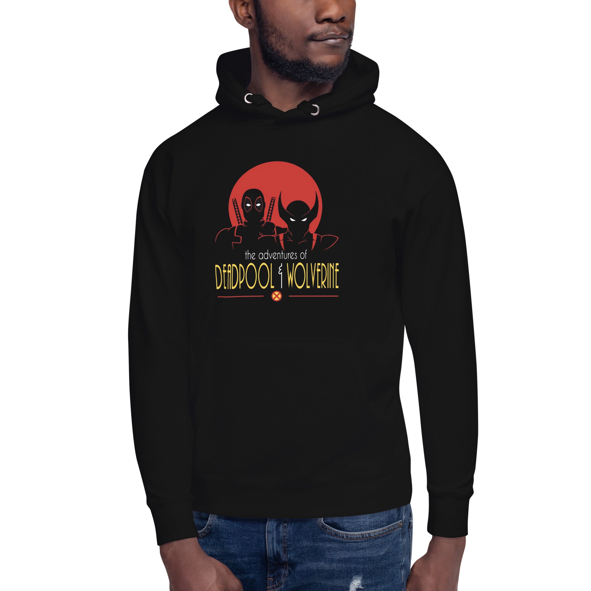 Hoodie Las Aventuras de Deadpool & Wolverine, Disponible en la mejor tienda online para comprar tu merch favorita, la mejor Calidad!