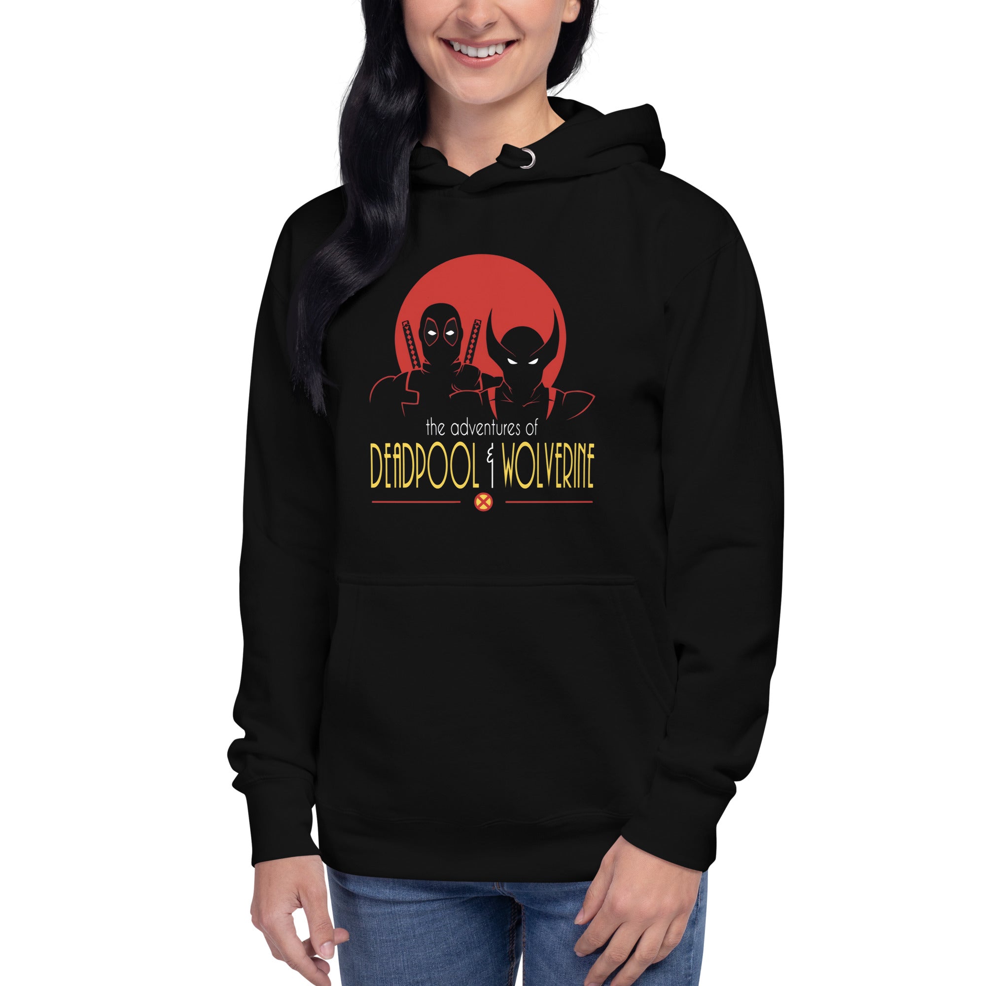 Hoodie Las Aventuras de Deadpool & Wolverine, Disponible en la mejor tienda online para comprar tu merch favorita, la mejor Calidad!