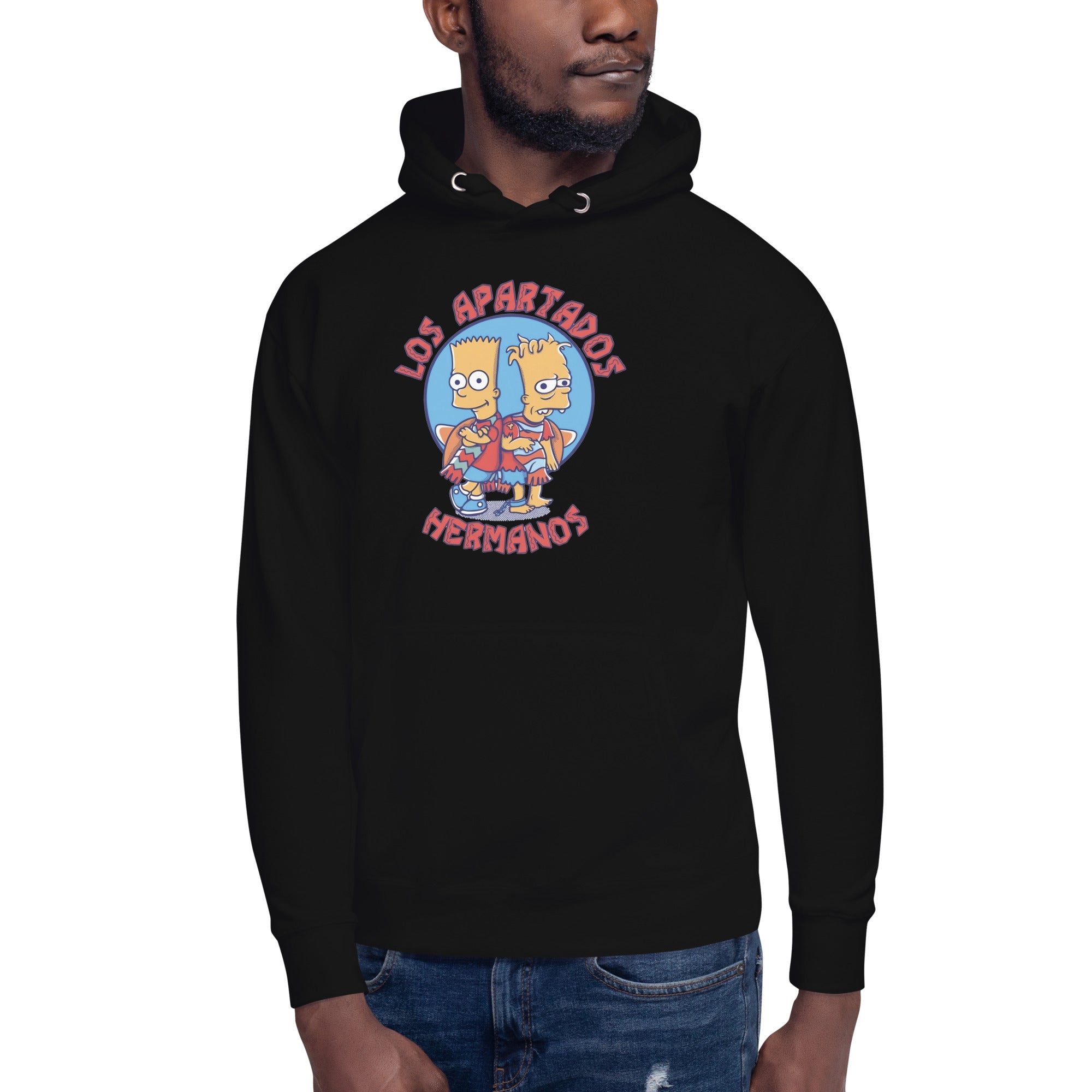 Hoodie de Los Apartados Hermanos, Disponible en la mejor tienda online para comprar tu merch favorita, la mejor Calidad, compra Ahora en Superstar!