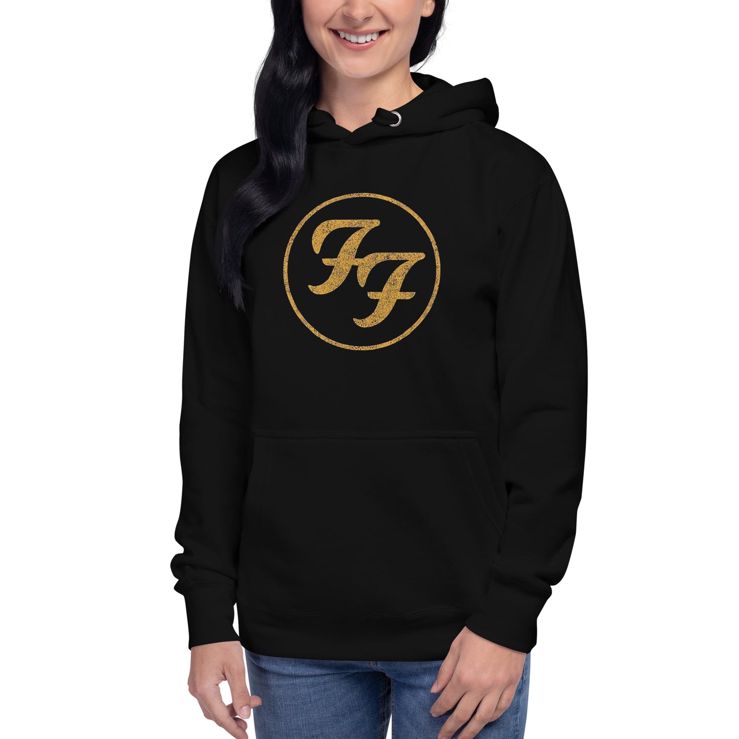 Hoodie Foo Fighters Gold, Disponible en la mejor tienda online para comprar tu merch favorita, la mejor Calidad, compra Ahora en Superstar!