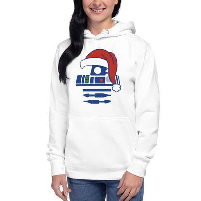 Hoodie R2D2 Navideño Disponible en Superstar, la mejor tienda online para comprar tu merch favorita, la mejor Calidad, compra Ahora en Superstar!