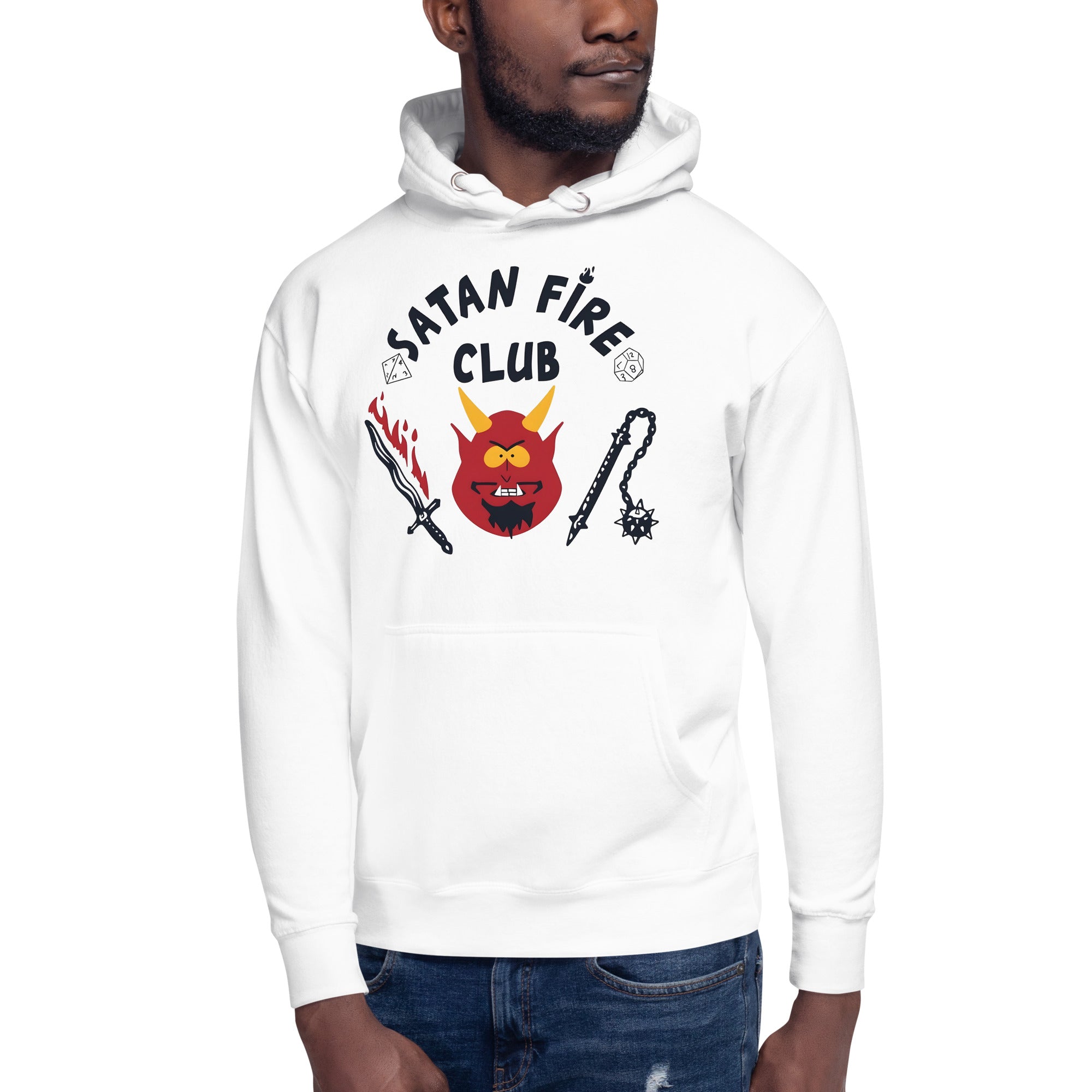 Hoodie Satan fire club Disponible en Superstar, la mejor tienda online para comprar tu merch favorita, la mejor Calidad, compra Ahora en Superstar!