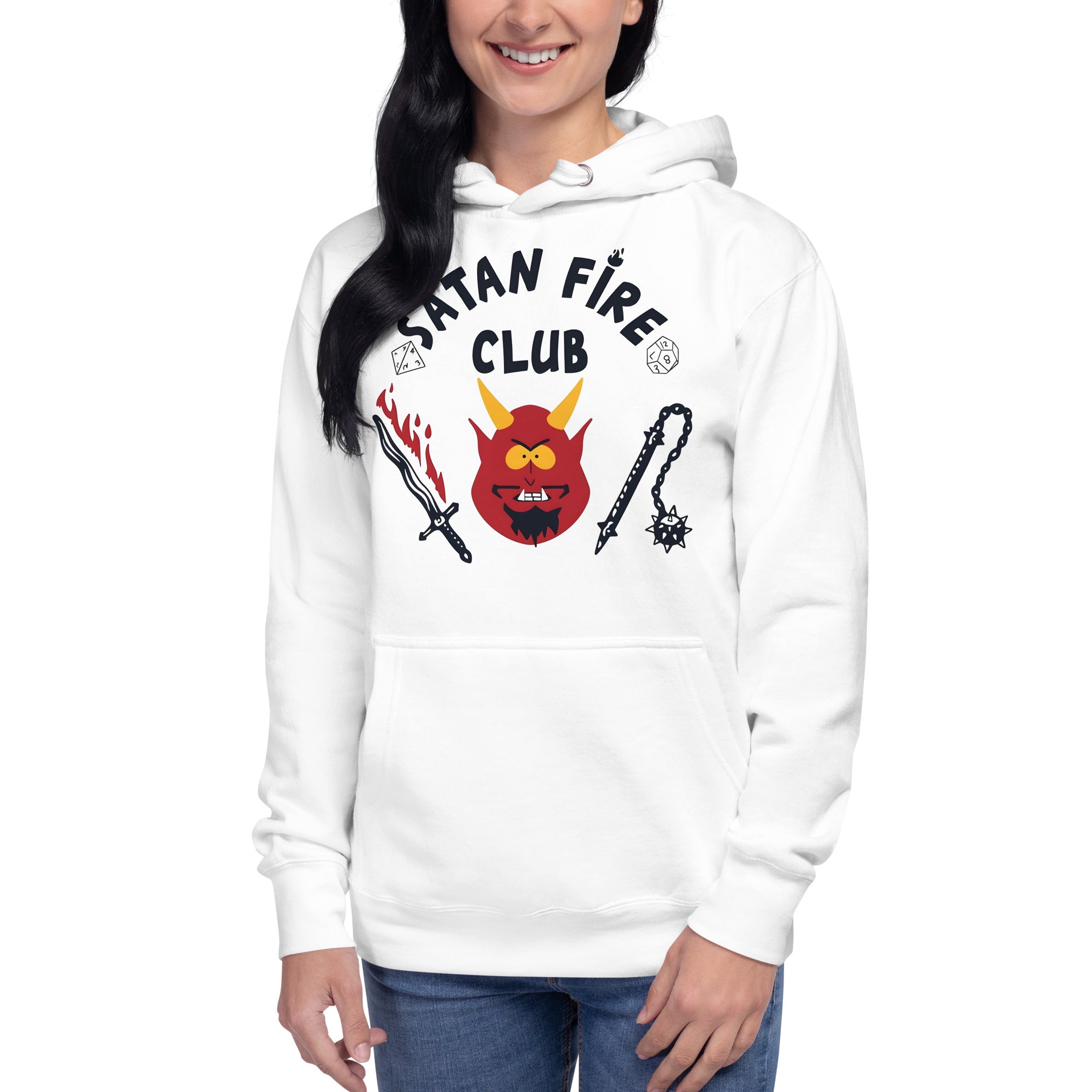 Hoodie Satan fire club Disponible en Superstar, la mejor tienda online para comprar tu merch favorita, la mejor Calidad, compra Ahora en Superstar!