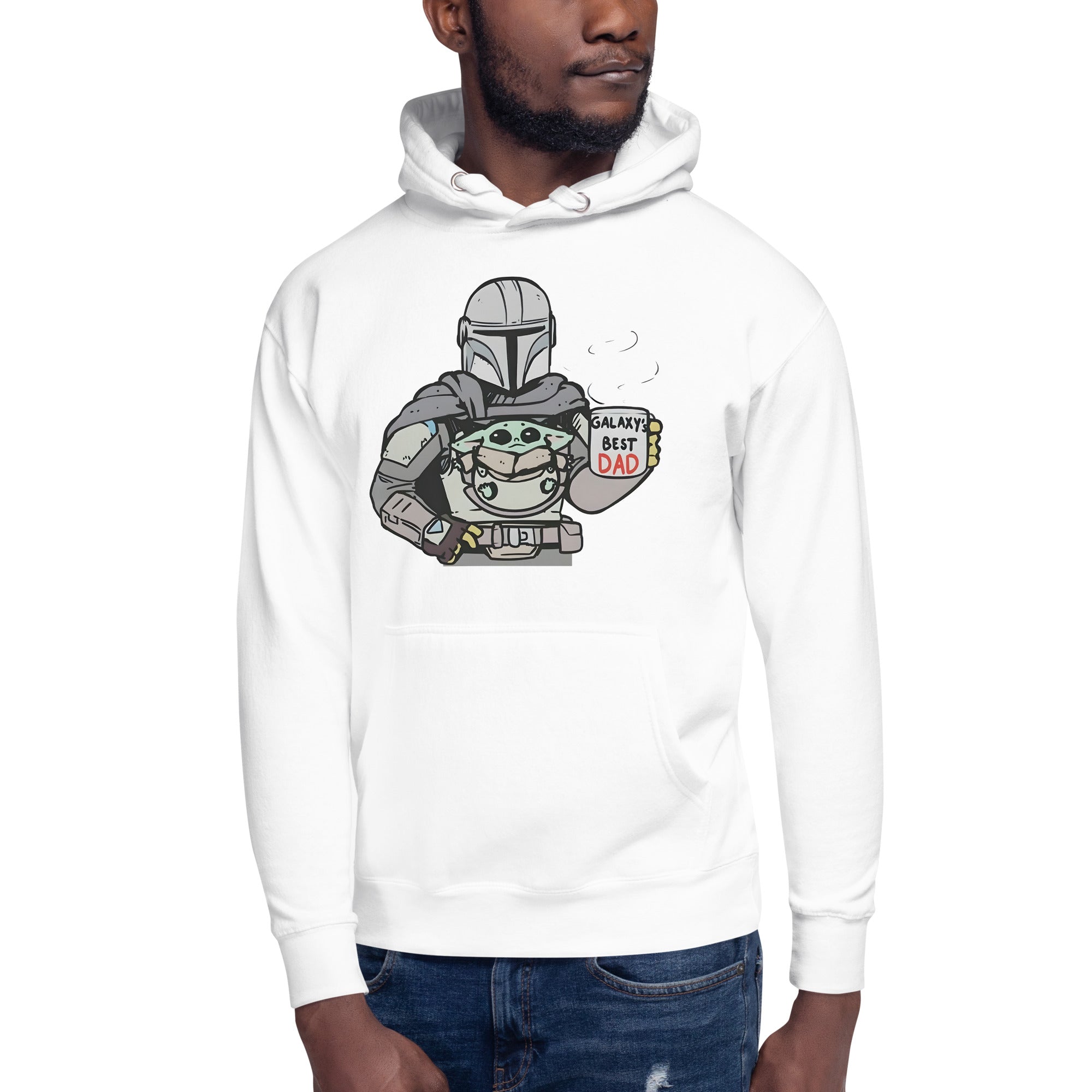 Hoodie Galaxy's Best Dad Disponible en Superstar, la mejor tienda online para comprar tu merch favorita, la mejor Calidad, compra Ahora en Superstar!