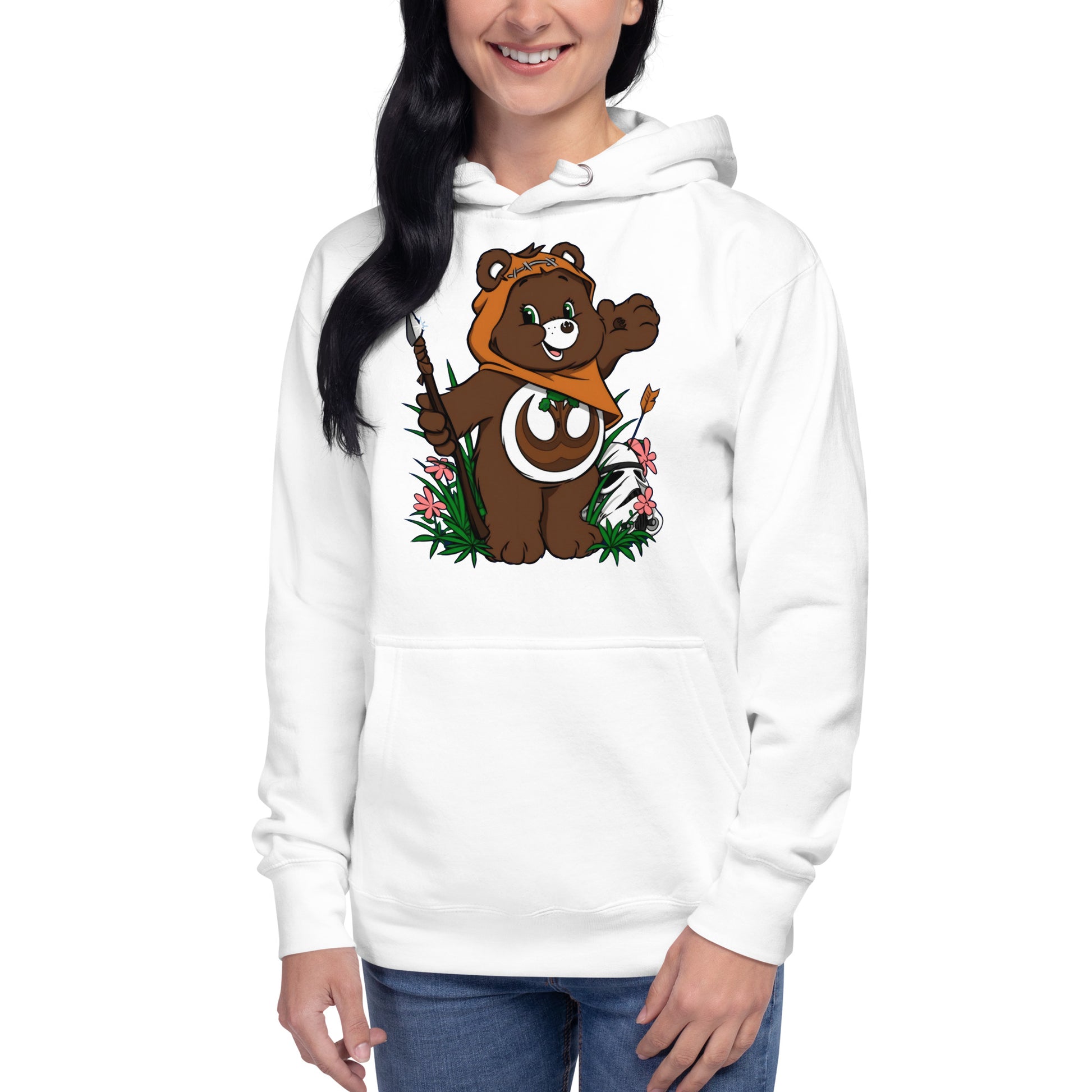 Sudadero con Capucha Ewok Cariñoso Disponible en la mejor tienda online para comprar tu merch favorita, la mejor Calidad, compra Ahora en Superstar!