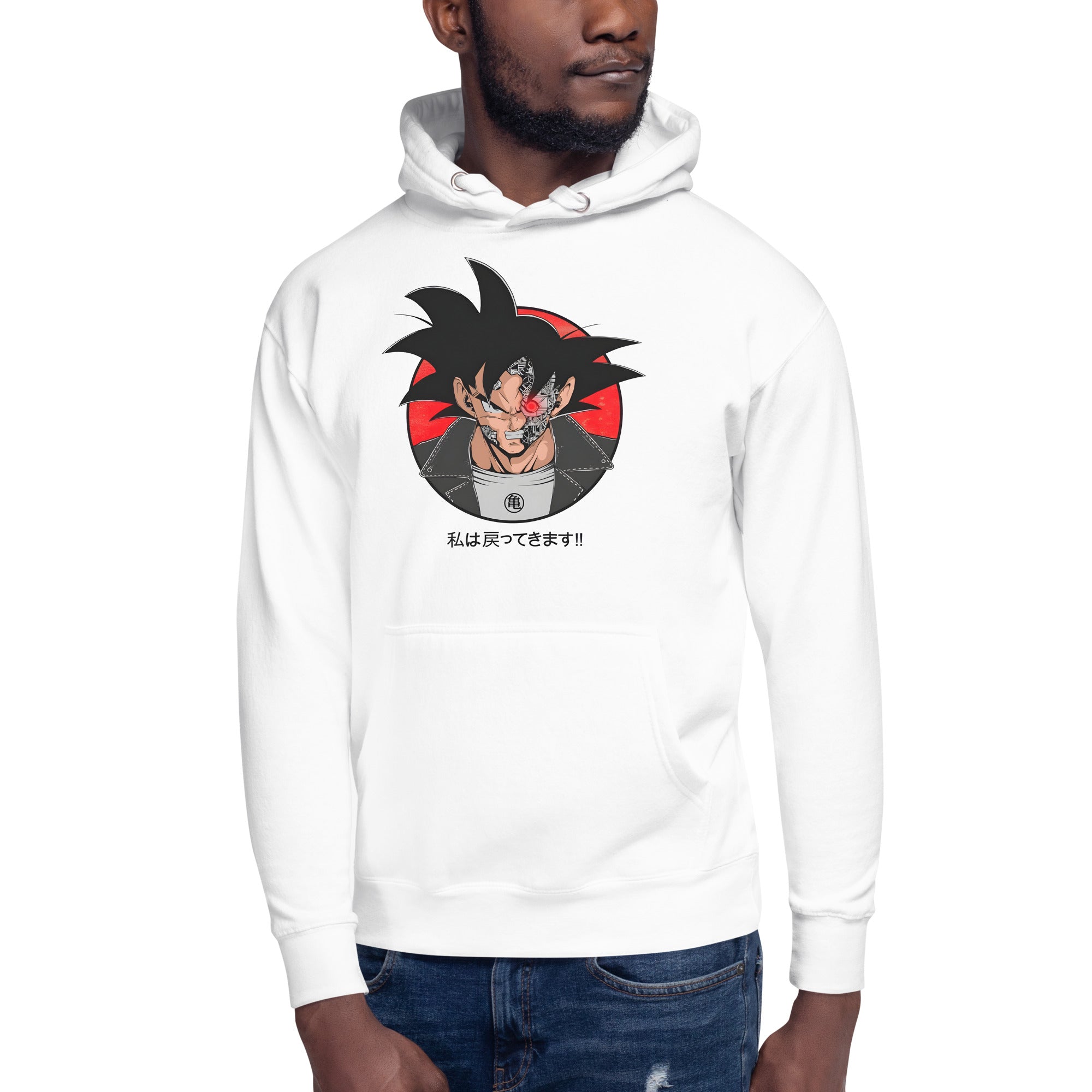 Sudadero con Capucha Goku Terminator , Disponible en la mejor tienda online para comprar tu merch favorita, la mejor Calidad, compra Ahora!