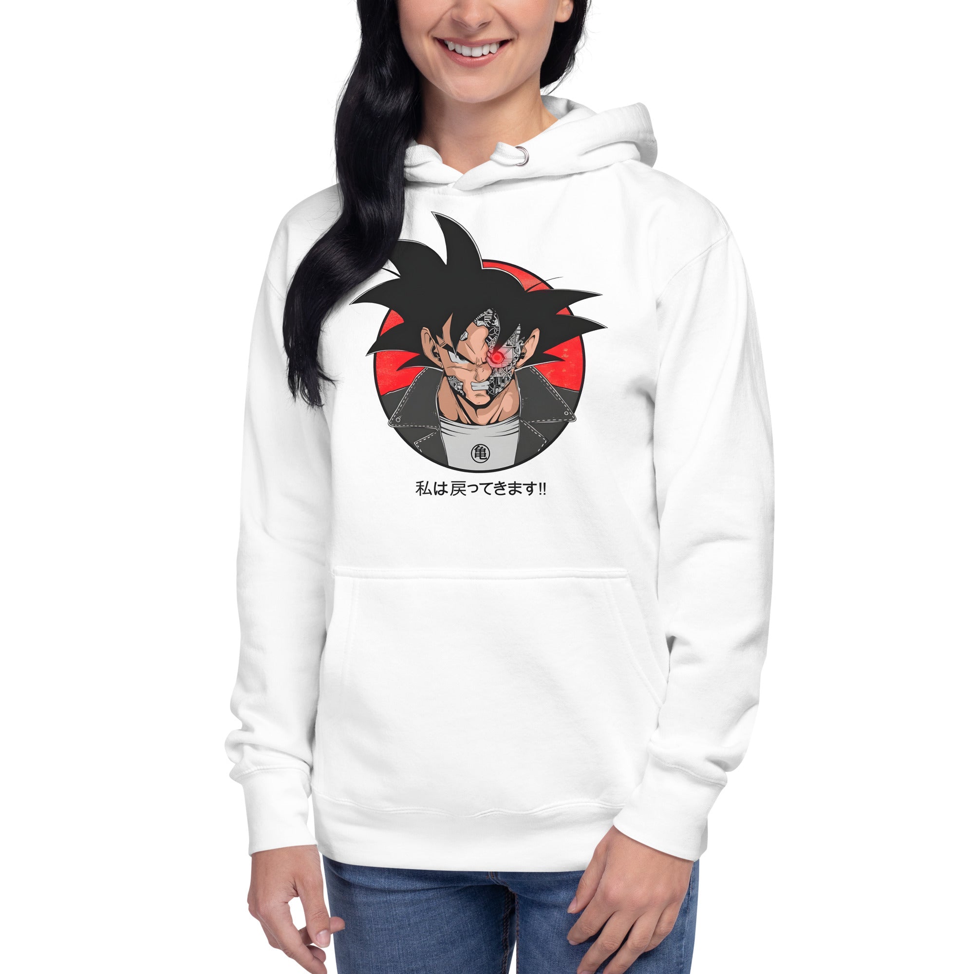 Sudadero con Capucha Goku Terminator , Disponible en la mejor tienda online para comprar tu merch favorita, la mejor Calidad, compra Ahora!