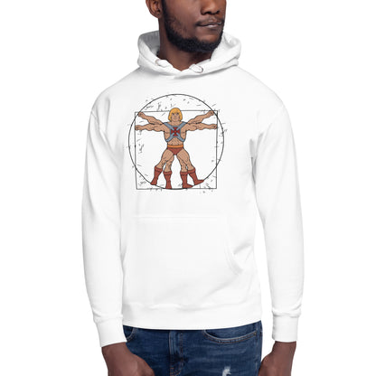 Hoodie Vitruvio He-man, Disponible en la mejor tienda online para comprar tu merch favorita, la mejor Calidad, compra Ahora en Superstar!