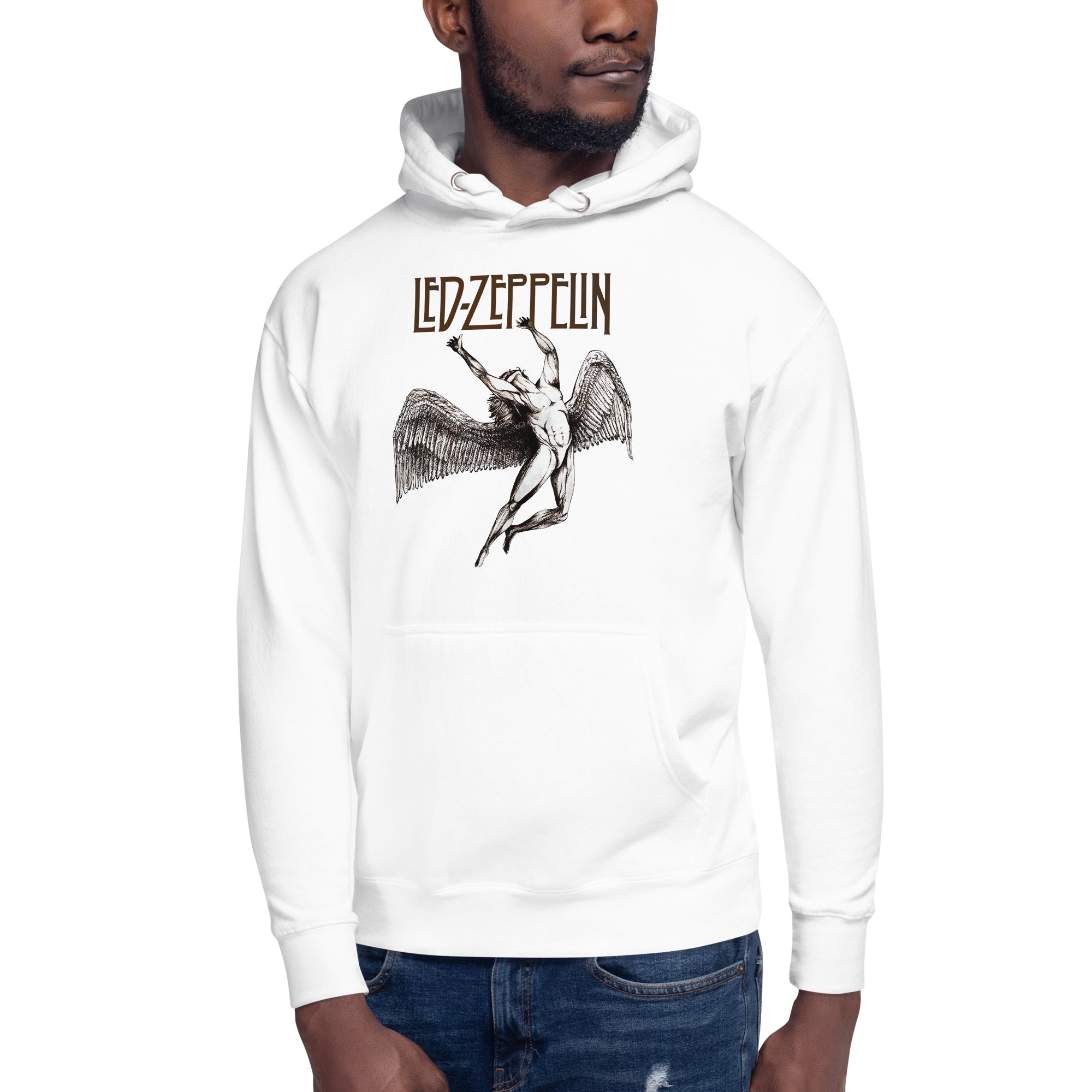 Hoodie Led Zeppelin Angel W, Disponible en la mejor tienda online para comprar tu merch favorita, la mejor Calidad, compra Ahora en Superstar!