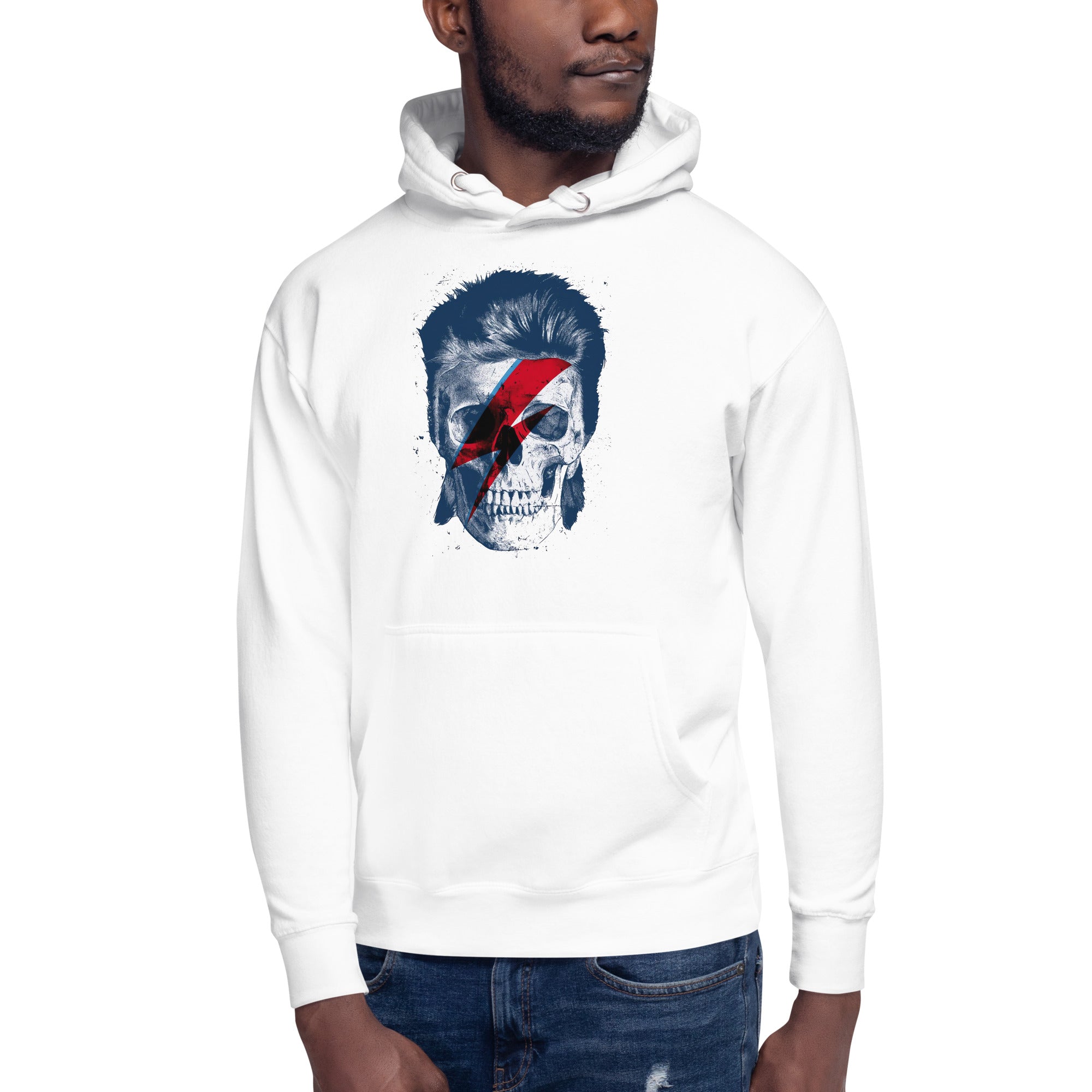 Hoodie David Bowie Skeleton, Disponible en la mejor tienda online para comprar tu merch favorita, la mejor Calidad, compra Ahora en Superstar!
