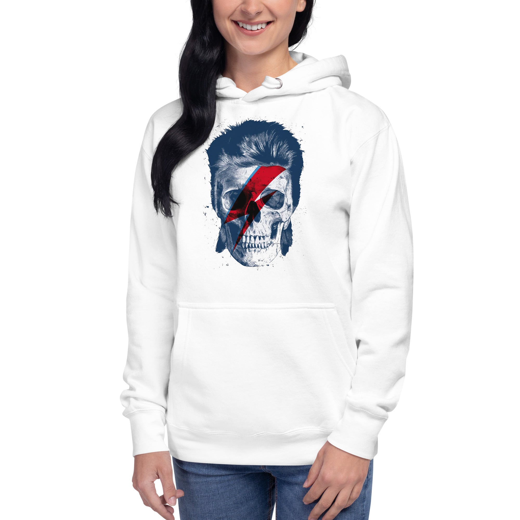 Hoodie David Bowie Skeleton, Disponible en la mejor tienda online para comprar tu merch favorita, la mejor Calidad, compra Ahora en Superstar!
